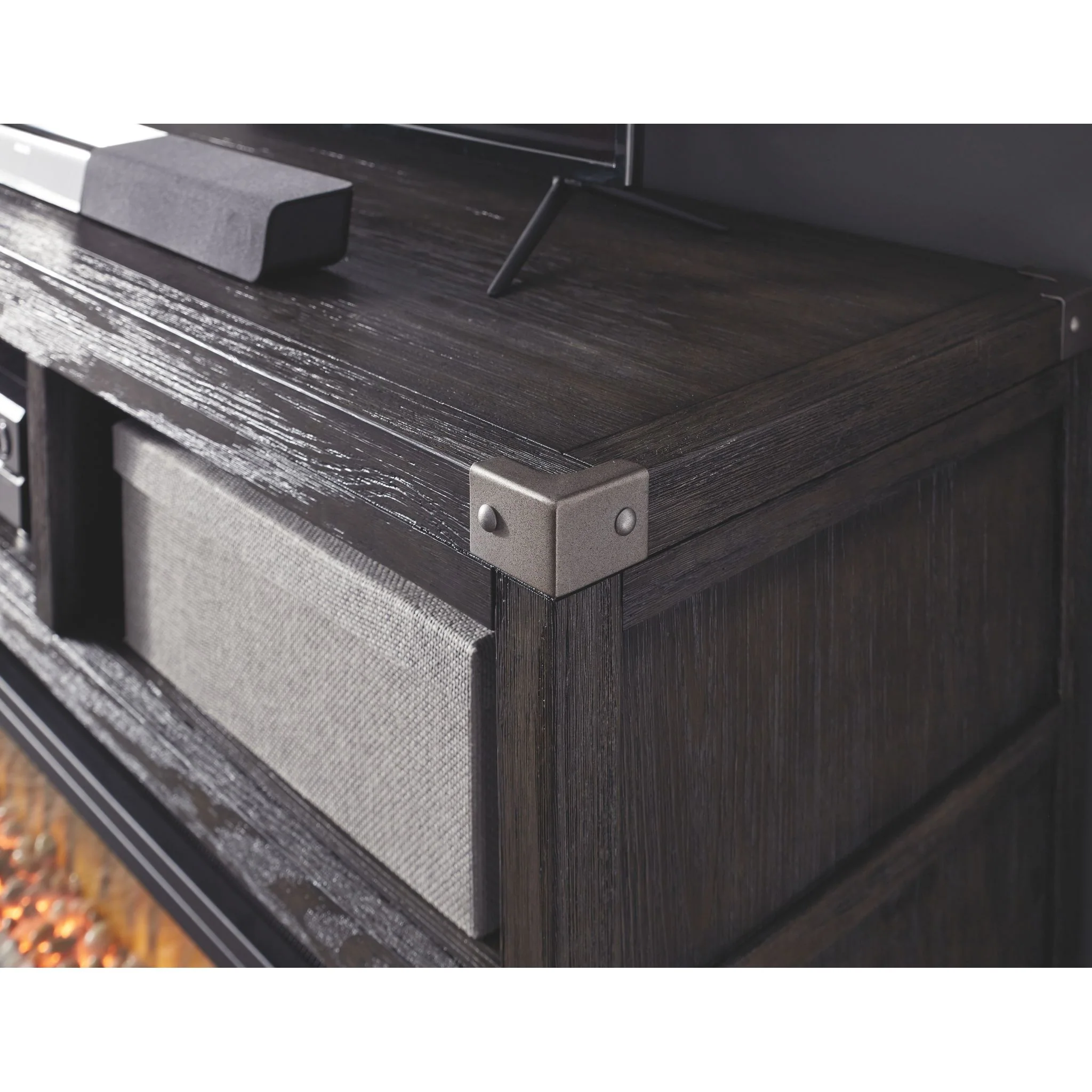 Todoe TV Stand - Gray - Image 3
