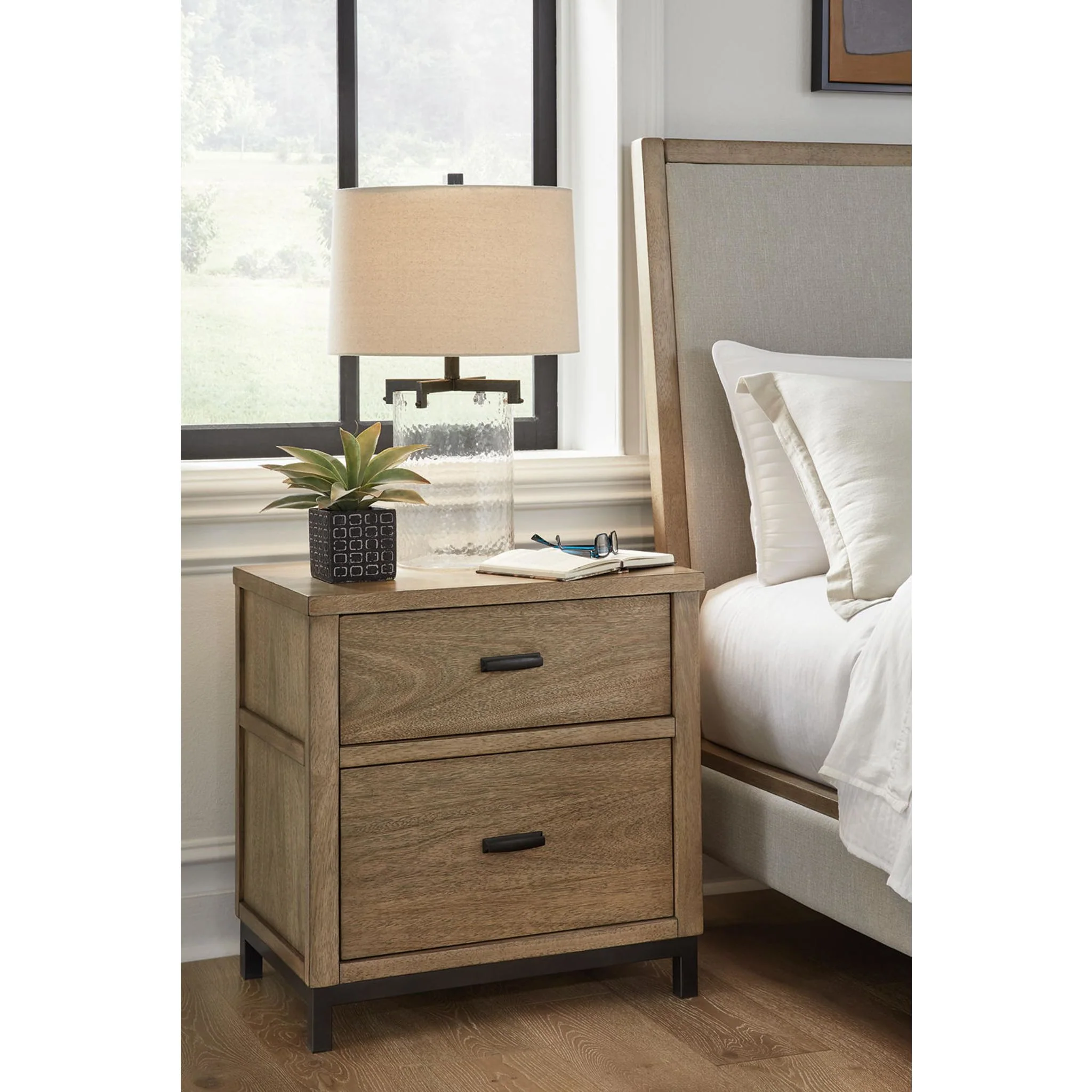 Tomtyn Nightstand - Light Brown - Image 2