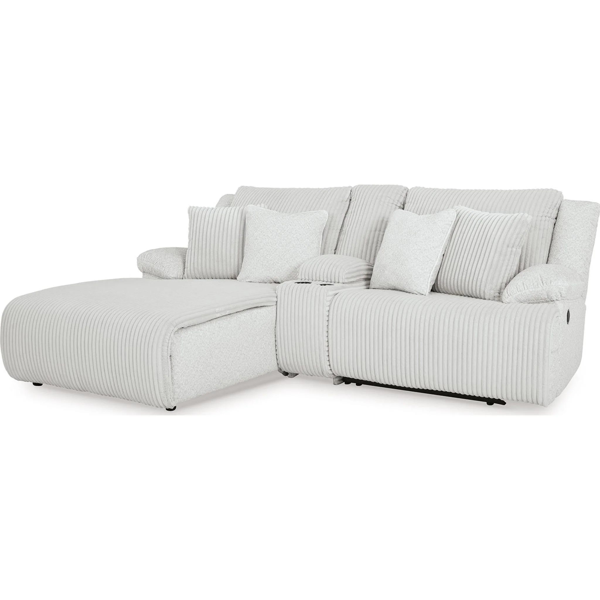Top Tier 3 Piece Reclining Sectional - Image 24