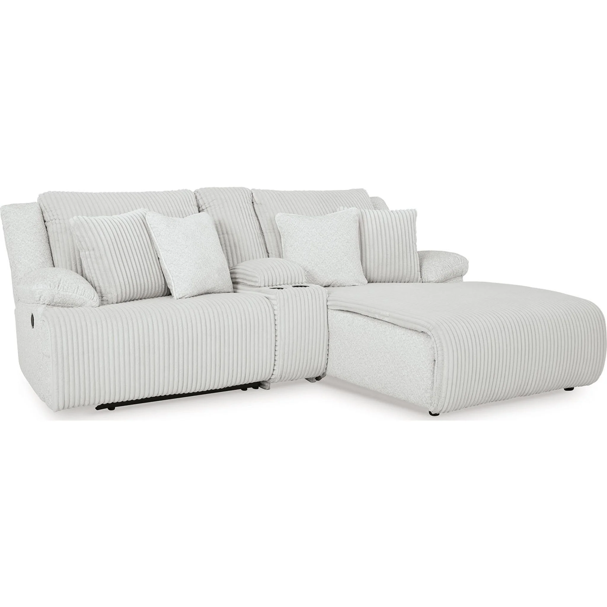 Top Tier 3 Piece Reclining Sectional - Image 9
