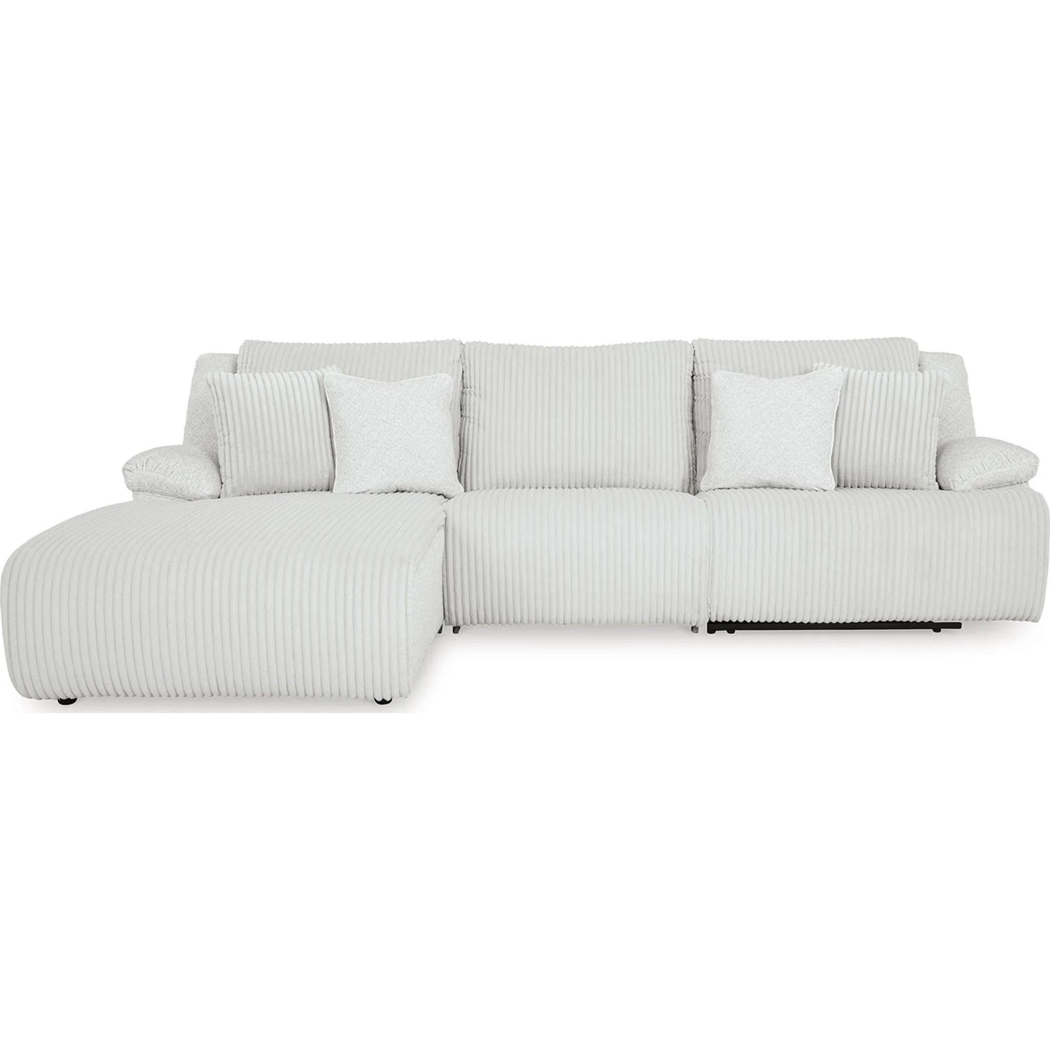Top Tier 3 Piece Reclining Sectional with Chaise - Image 11