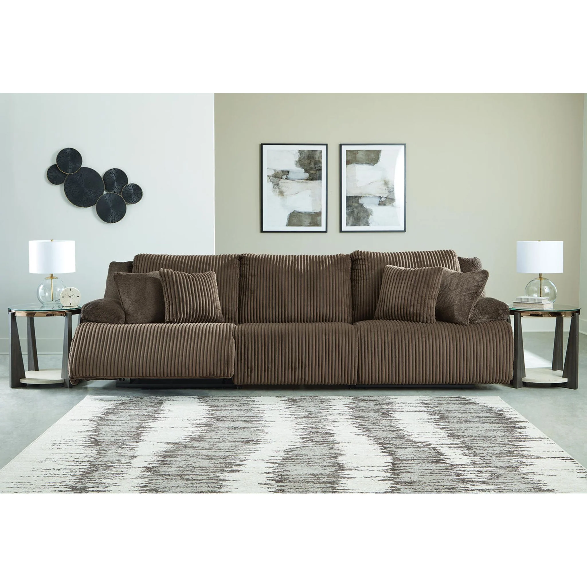 Top Tier 3 Piece Sectional - Image 31