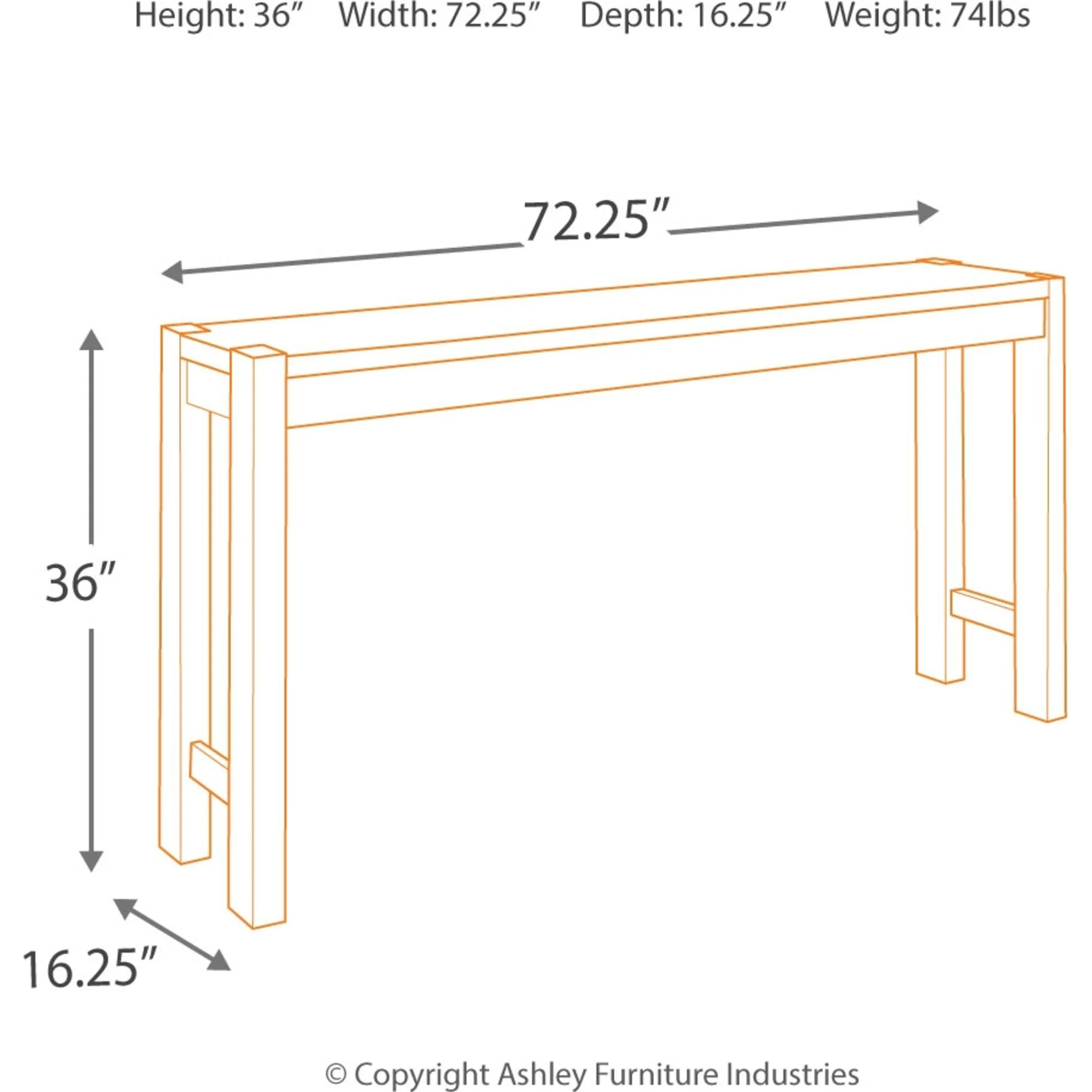 Torjin Counter Height Table - Brown/Gray - (D440-52) - Image 4
