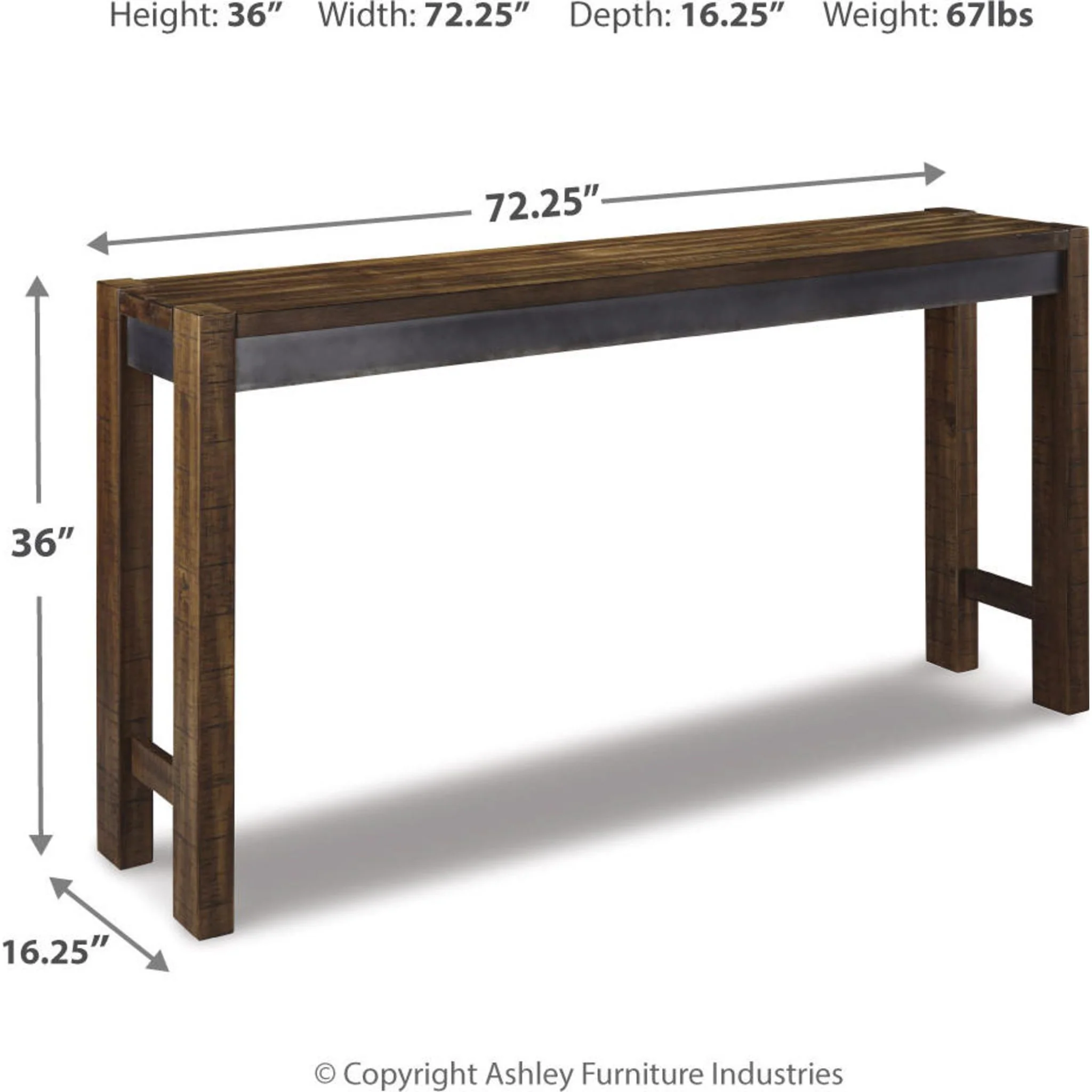 Torjin Counter Height Table - Brown/Gray - (D440-52) - Image 9
