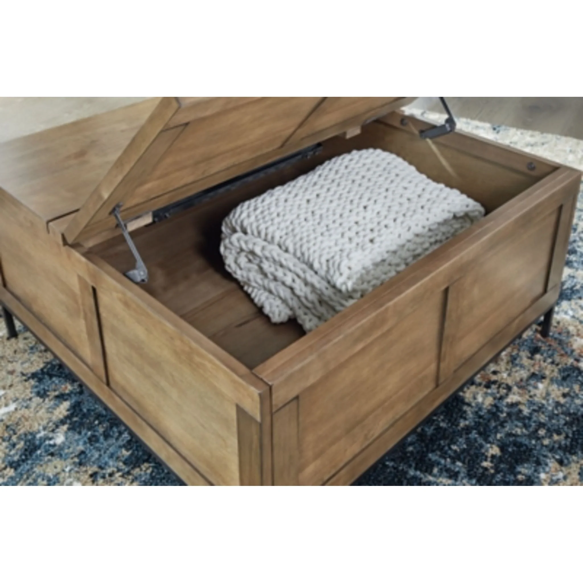 Torlanta Coffee Table - Brown - Image 9