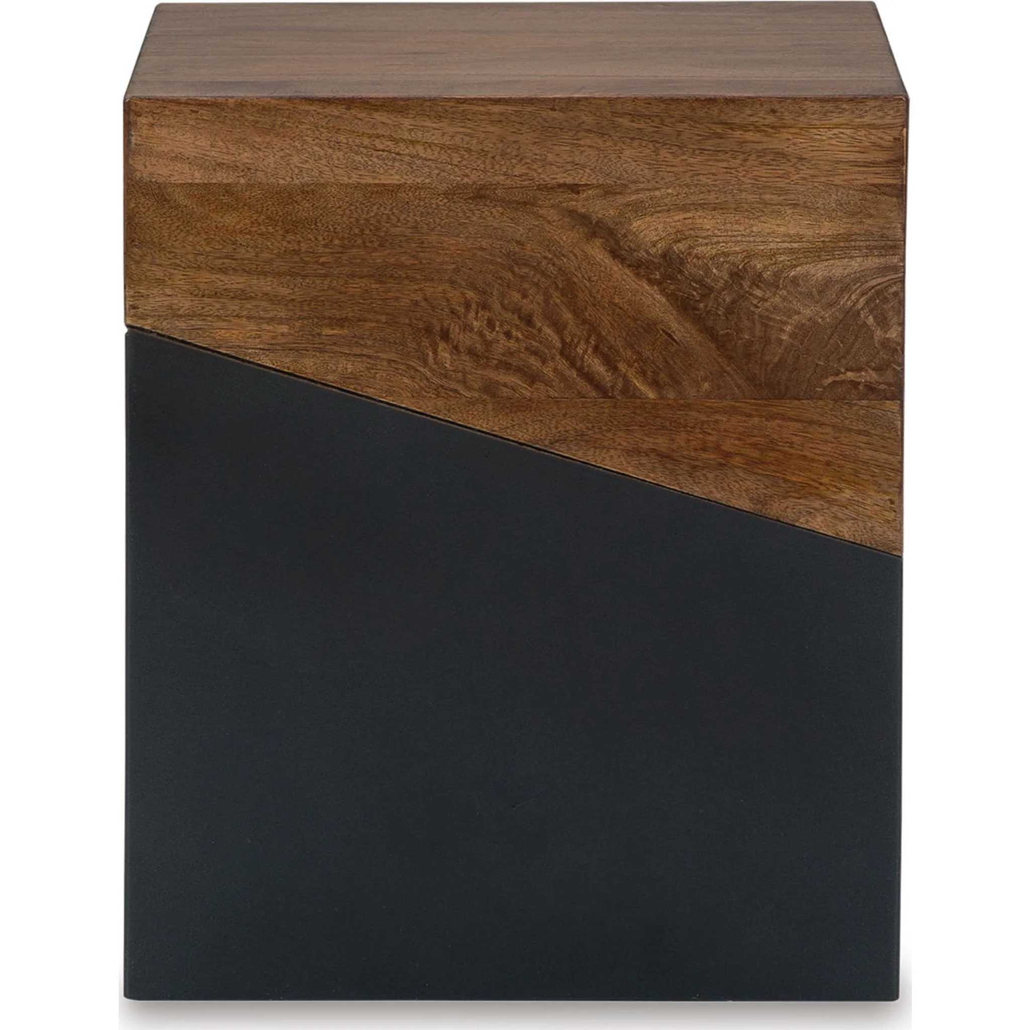 Trailbend Accent Table - Brown/Gunmetal - Image 18