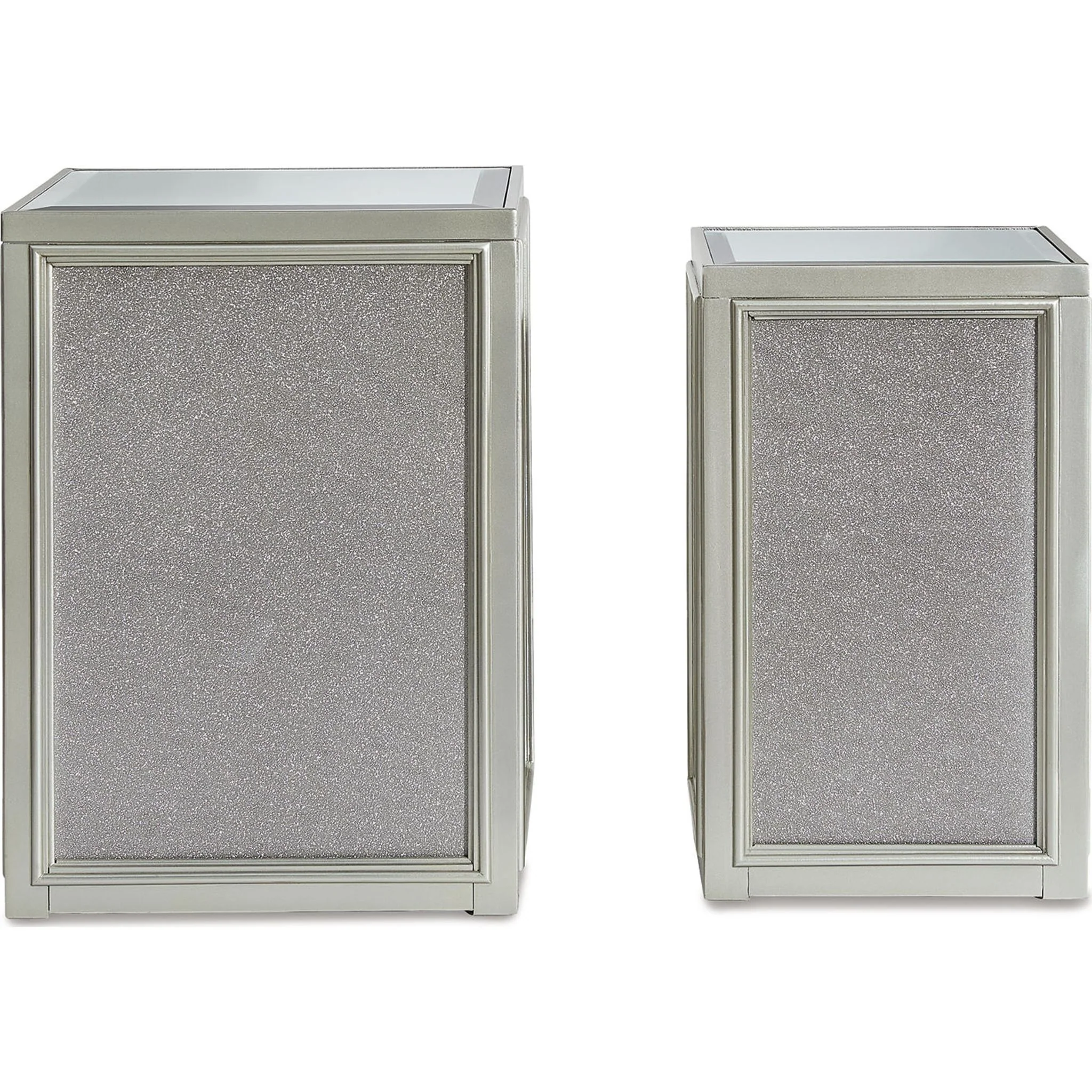 Traleena Accent Table (Set of 2) - Silver Finish - Image 10