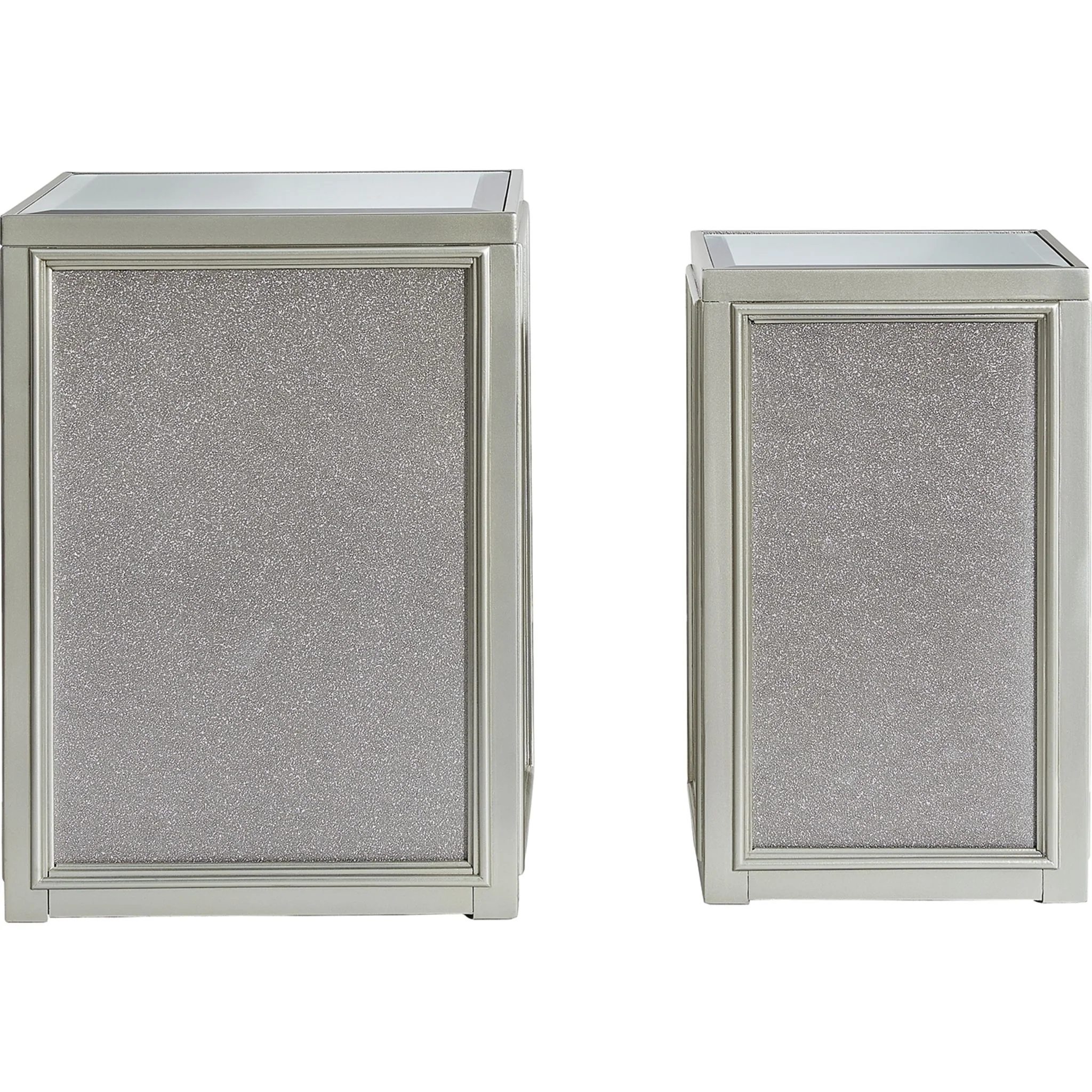 Traleena Accent Table (Set of 2) - Silver Finish - Image 4