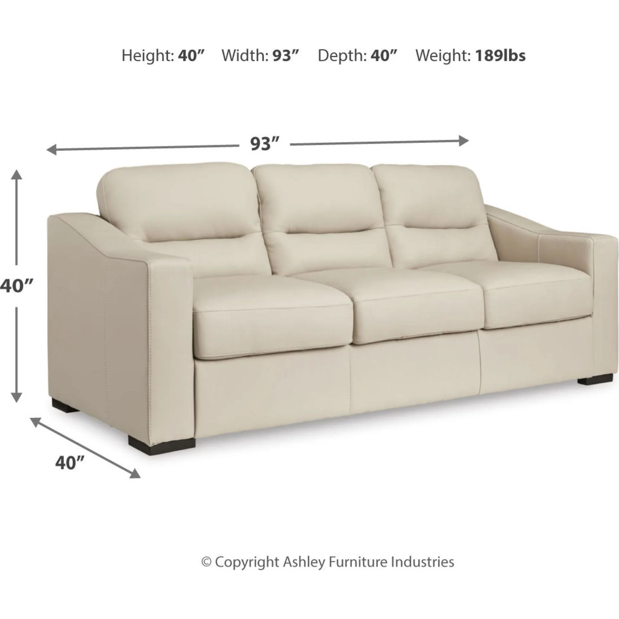 Treasure Trove Sofa - Almond - Image 3