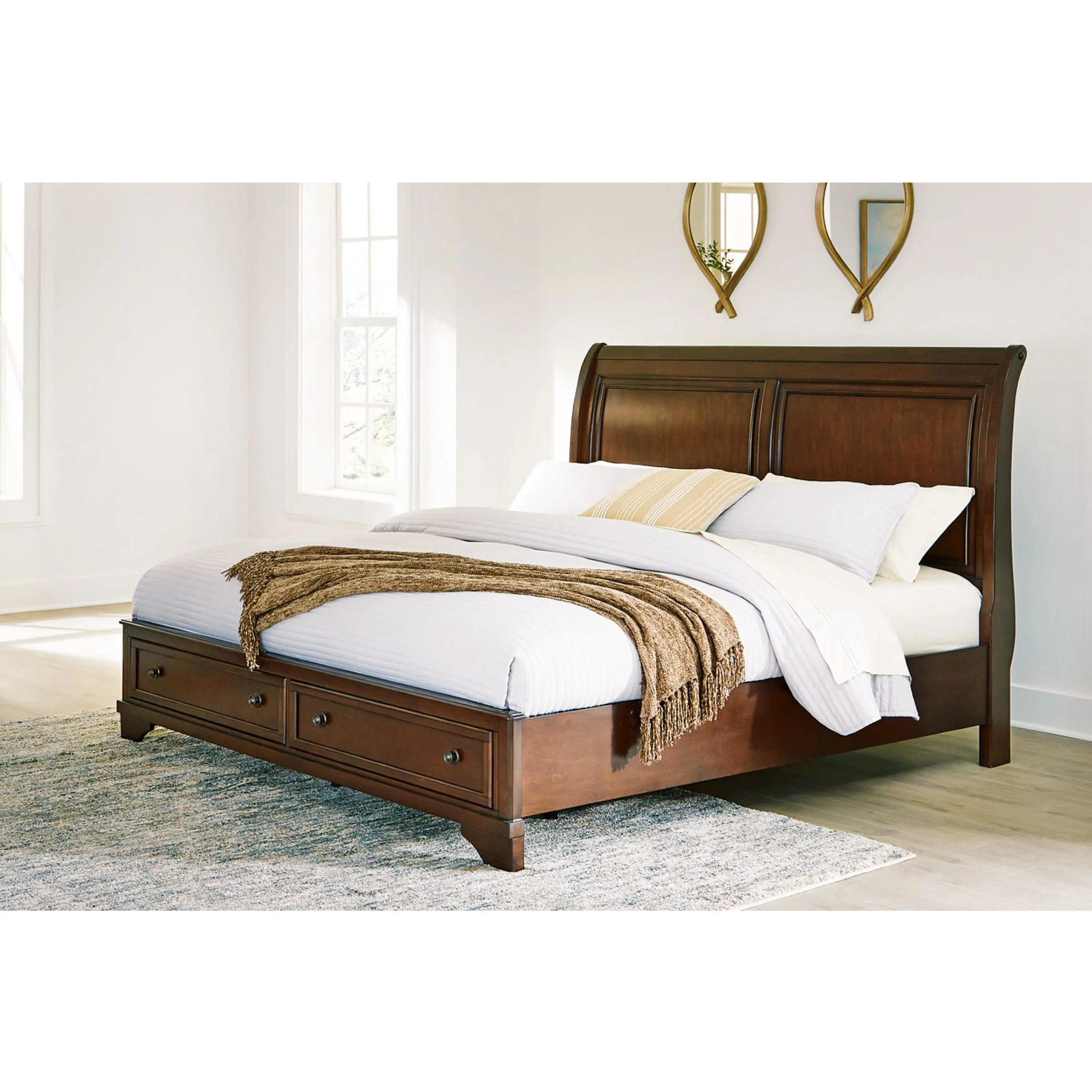 Trellington Queen Sleigh Storage Bed - Image 10