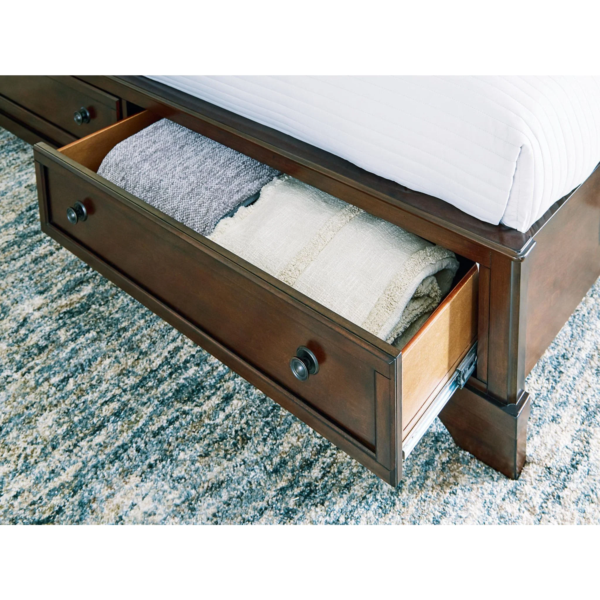 Trellington Queen Sleigh Storage Bed - Image 11
