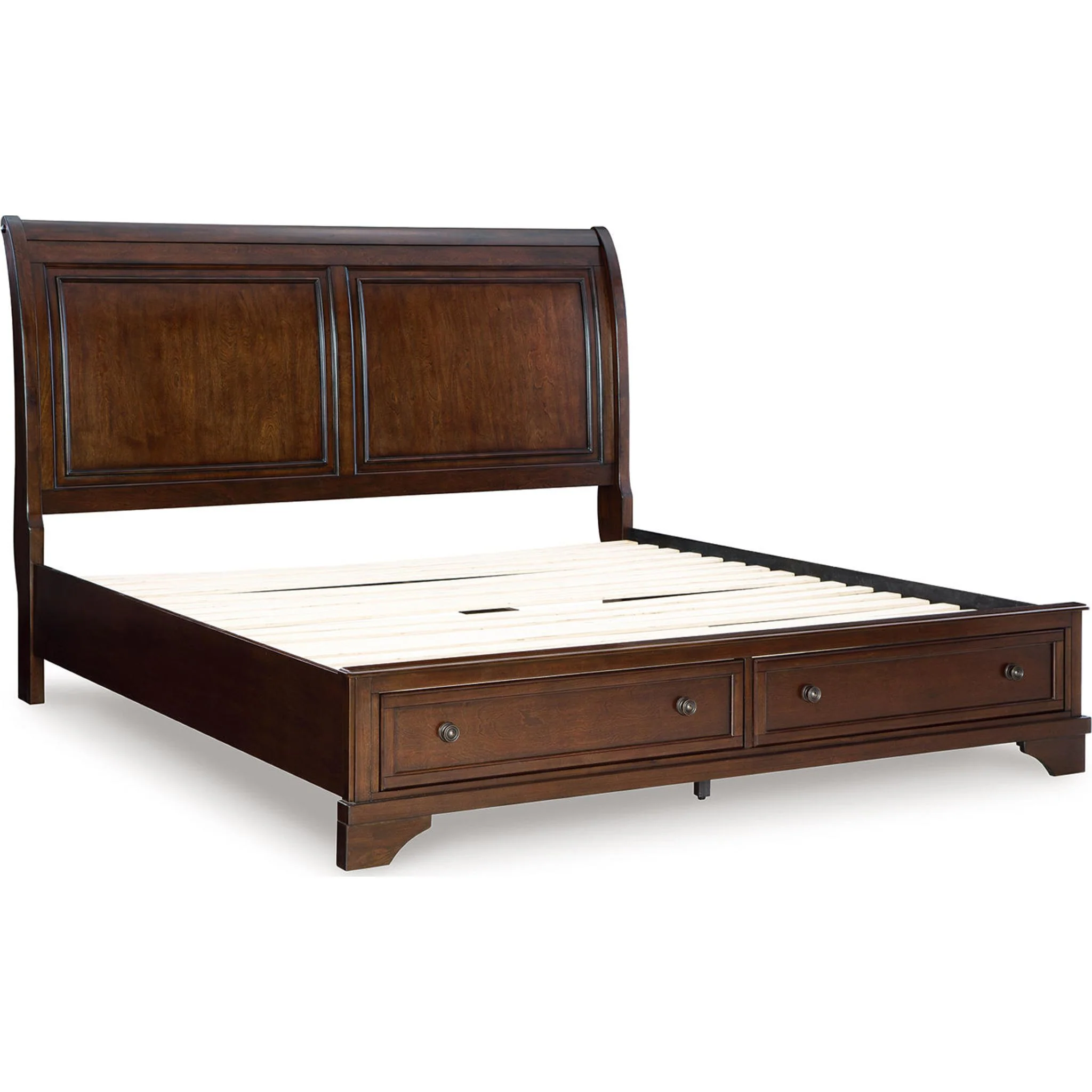 Trellington Queen Sleigh Storage Bed - Image 5