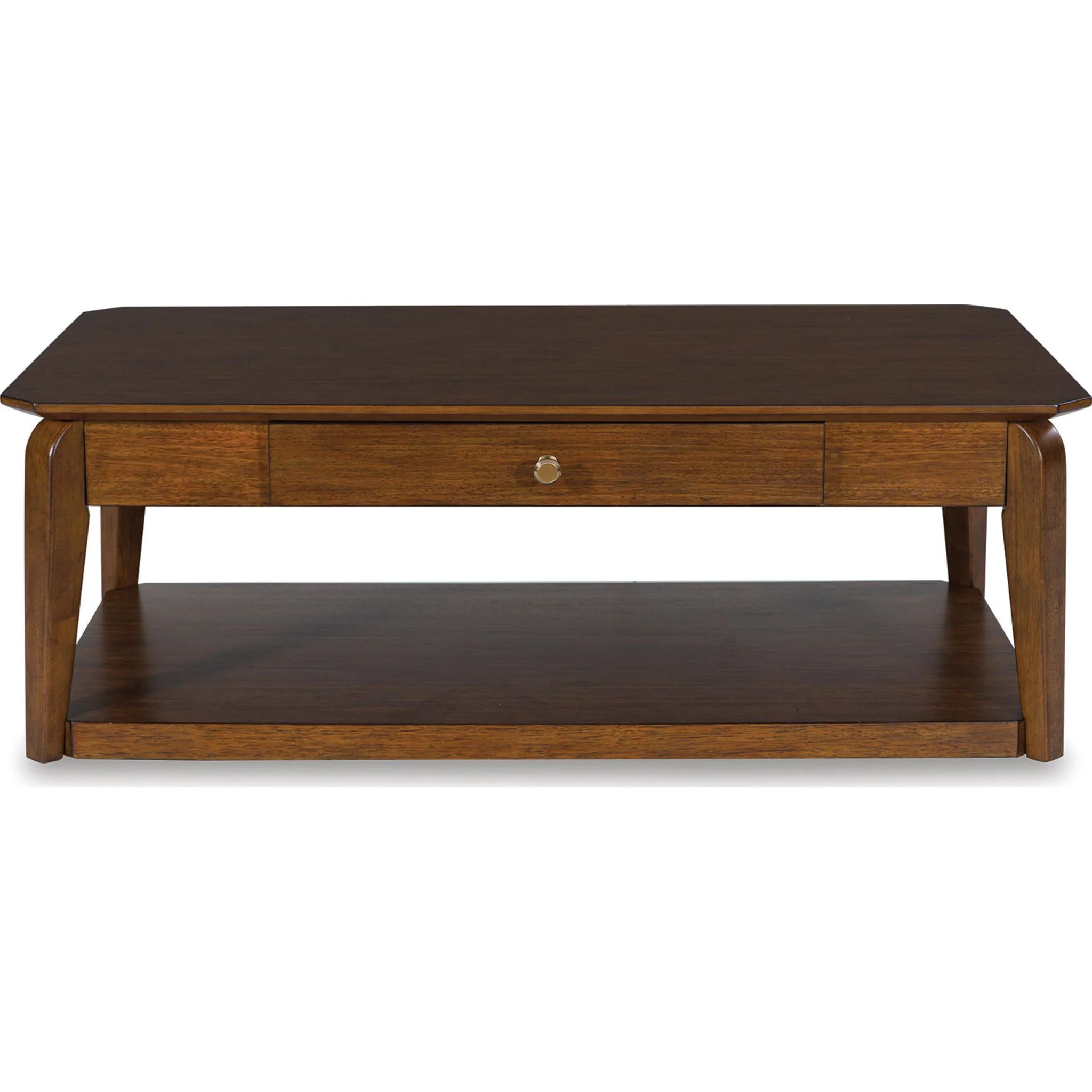 Trenmour Coffee Table - Medium Brown - Image 10