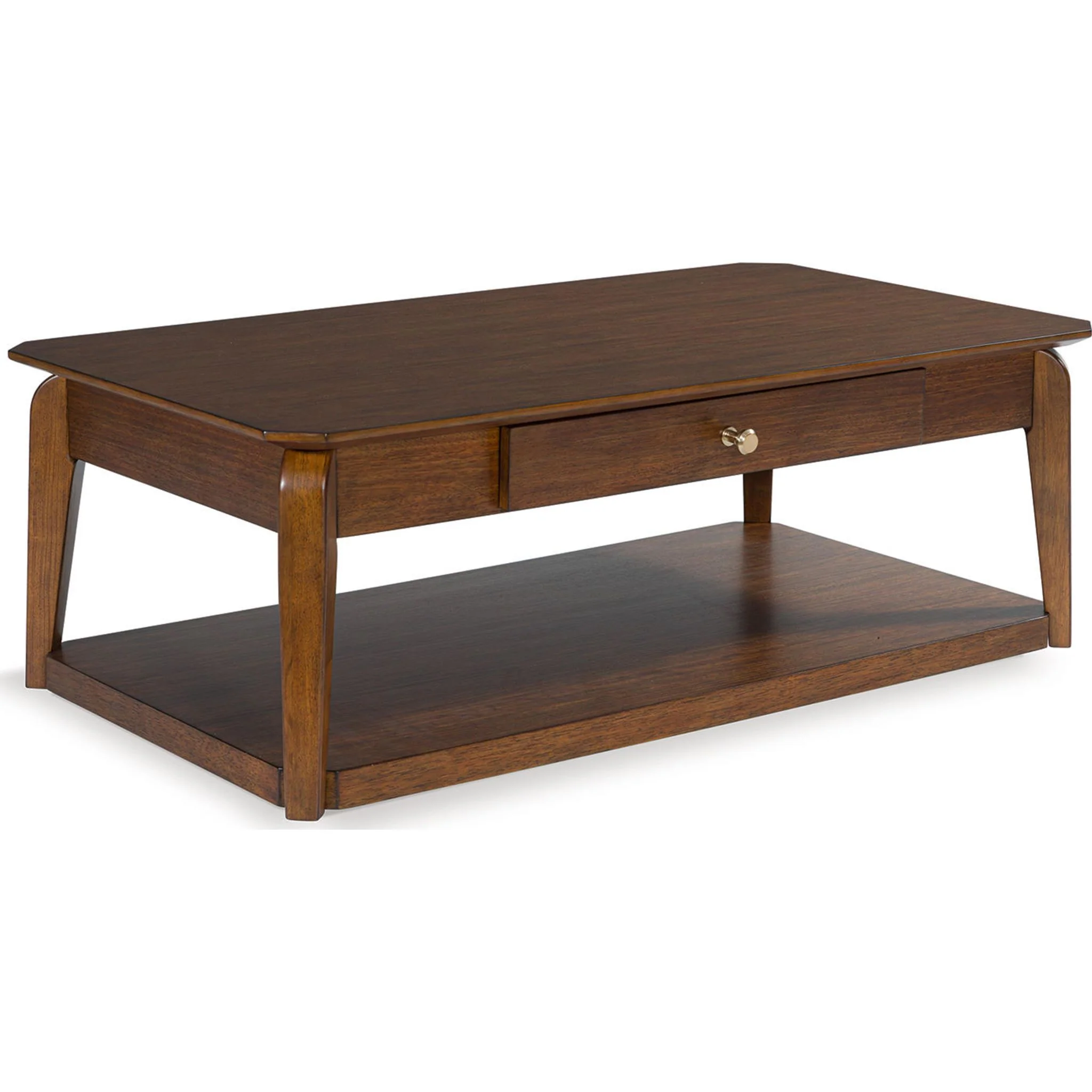 Trenmour Coffee Table - Medium Brown - Image 5