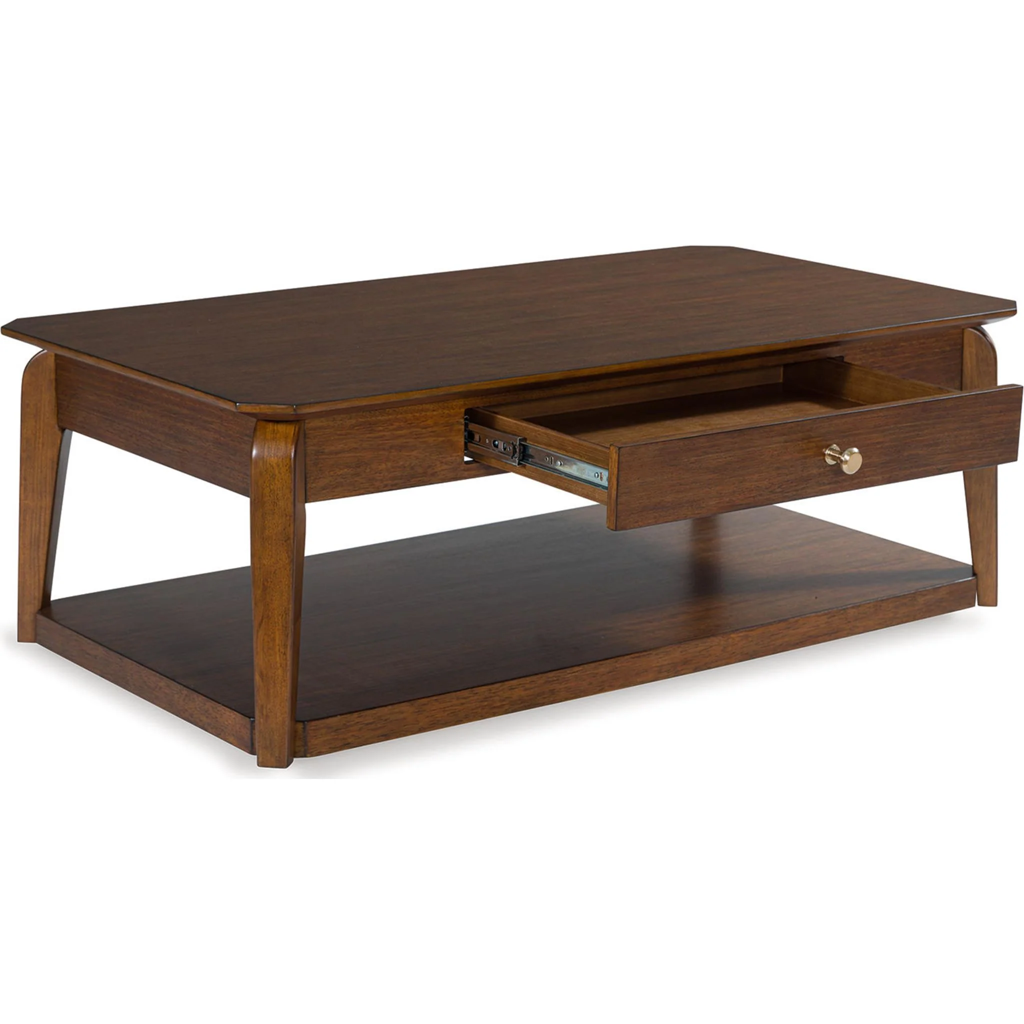 Trenmour Coffee Table - Medium Brown - Image 6