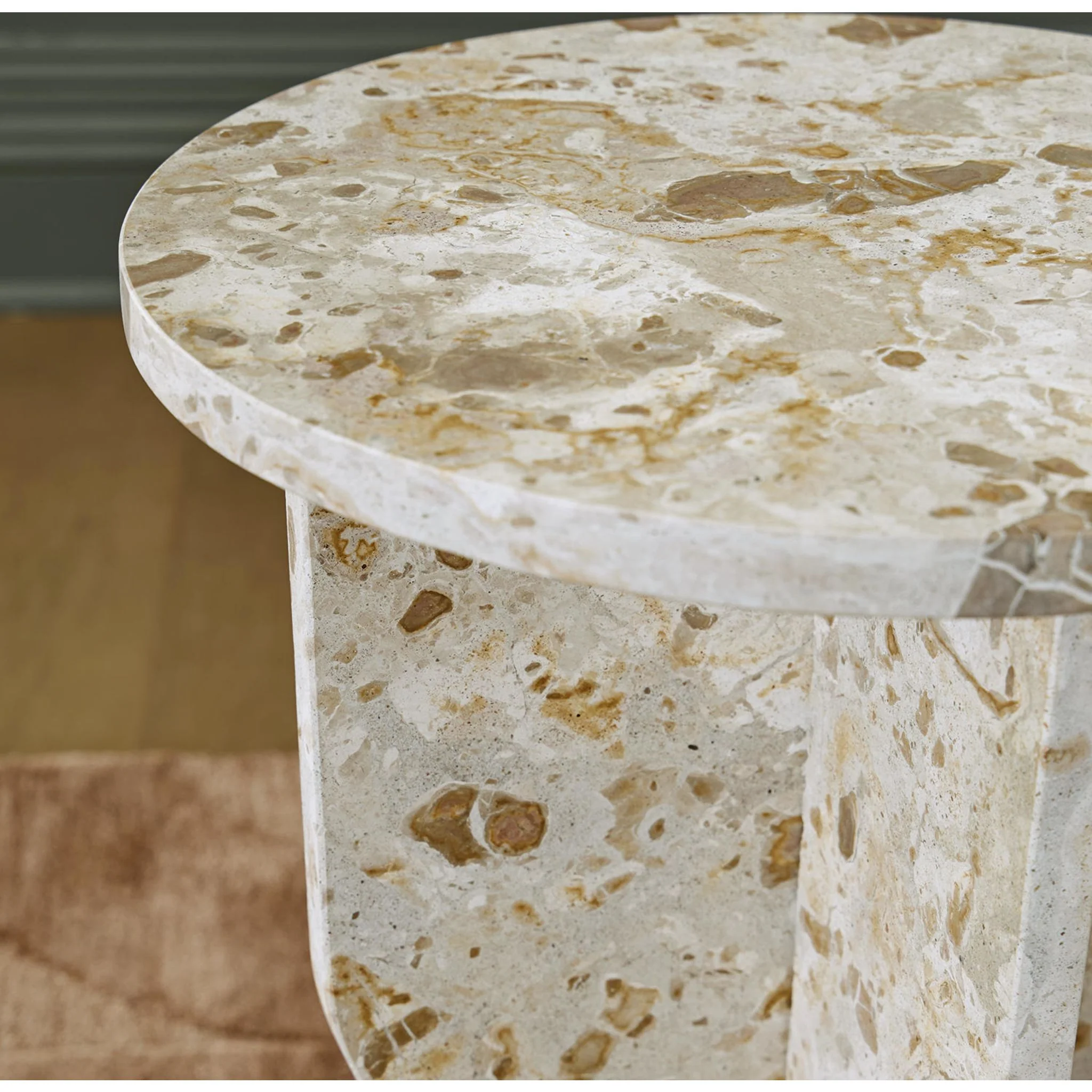 Treygan Accent Table - Beige - Image 6