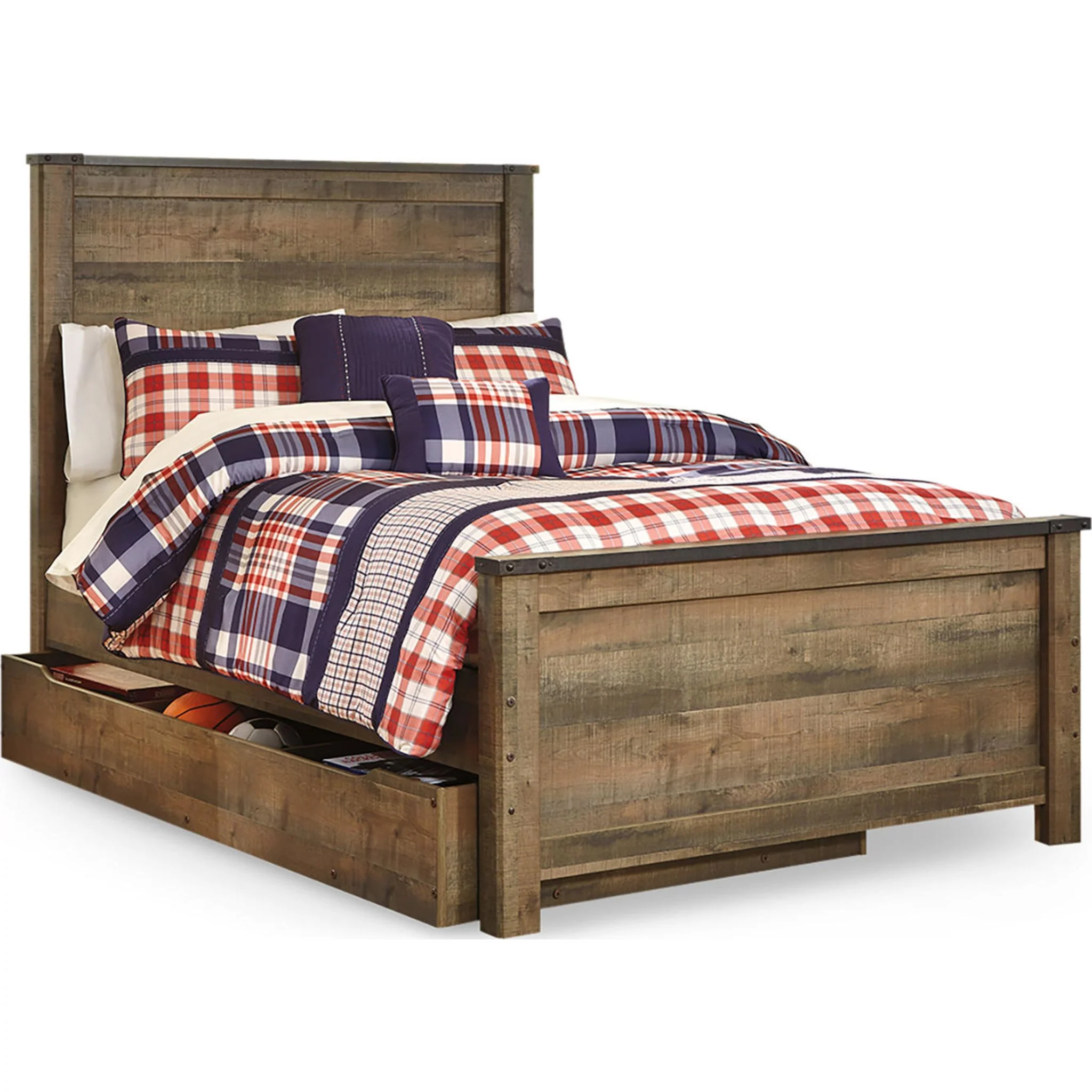 Trinell 5 Piece Full Storage Bed - Brown - Image 15
