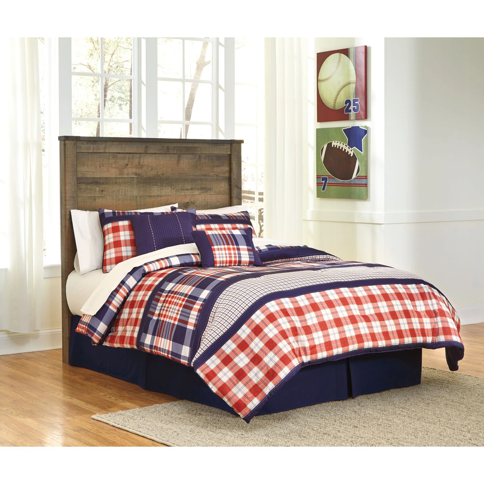 Trinell Full Panel Headboard - Image 3