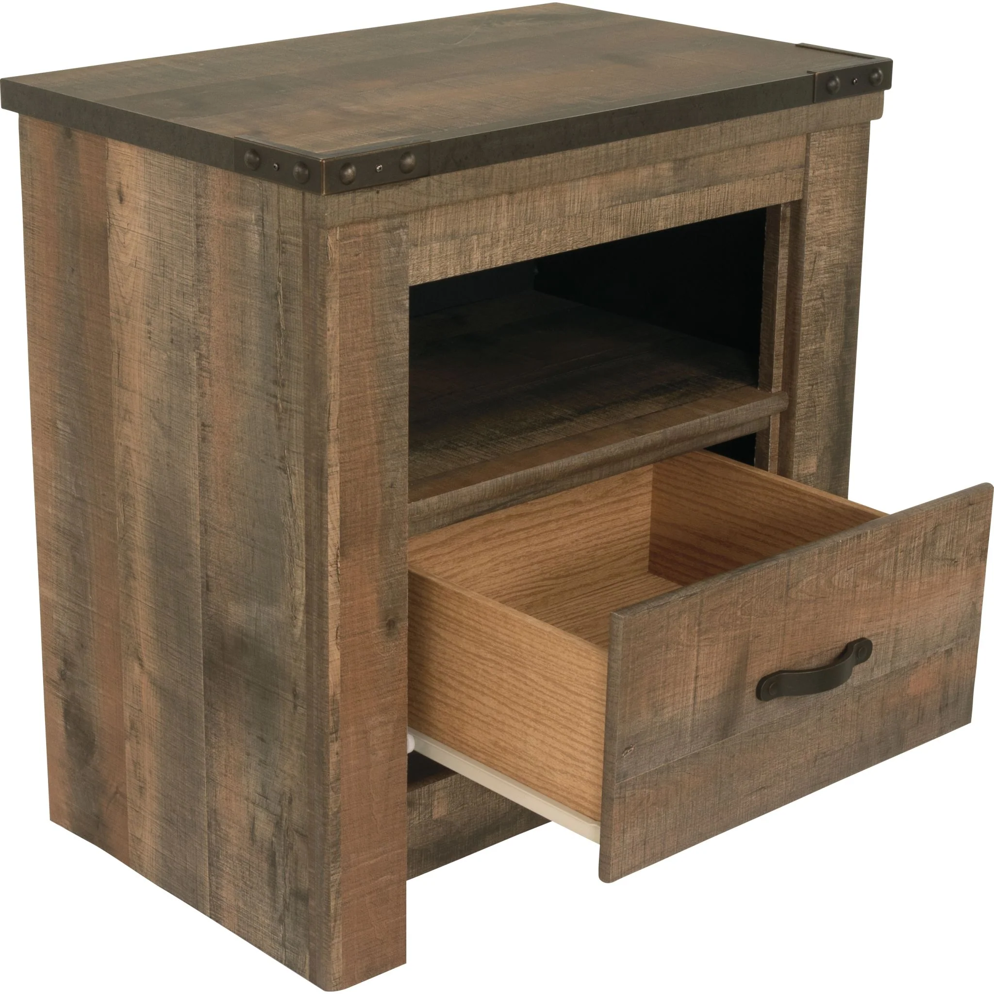 Trinell Nightstand - Rustic - Image 10