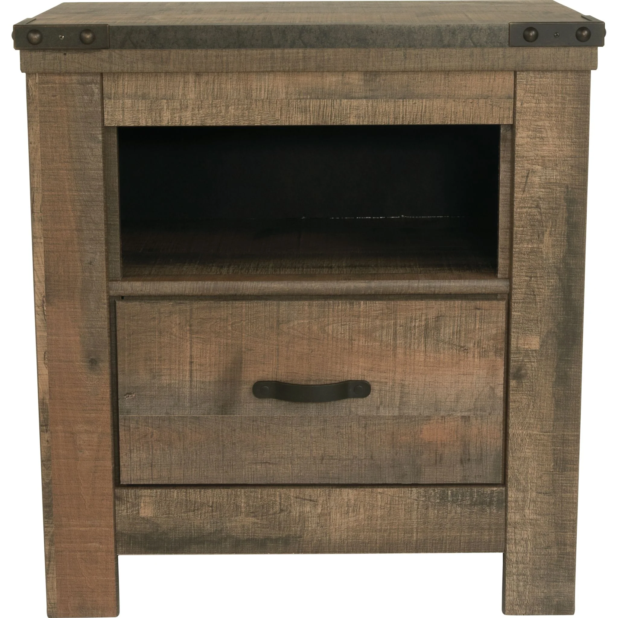 Trinell Nightstand - Rustic - Image 11