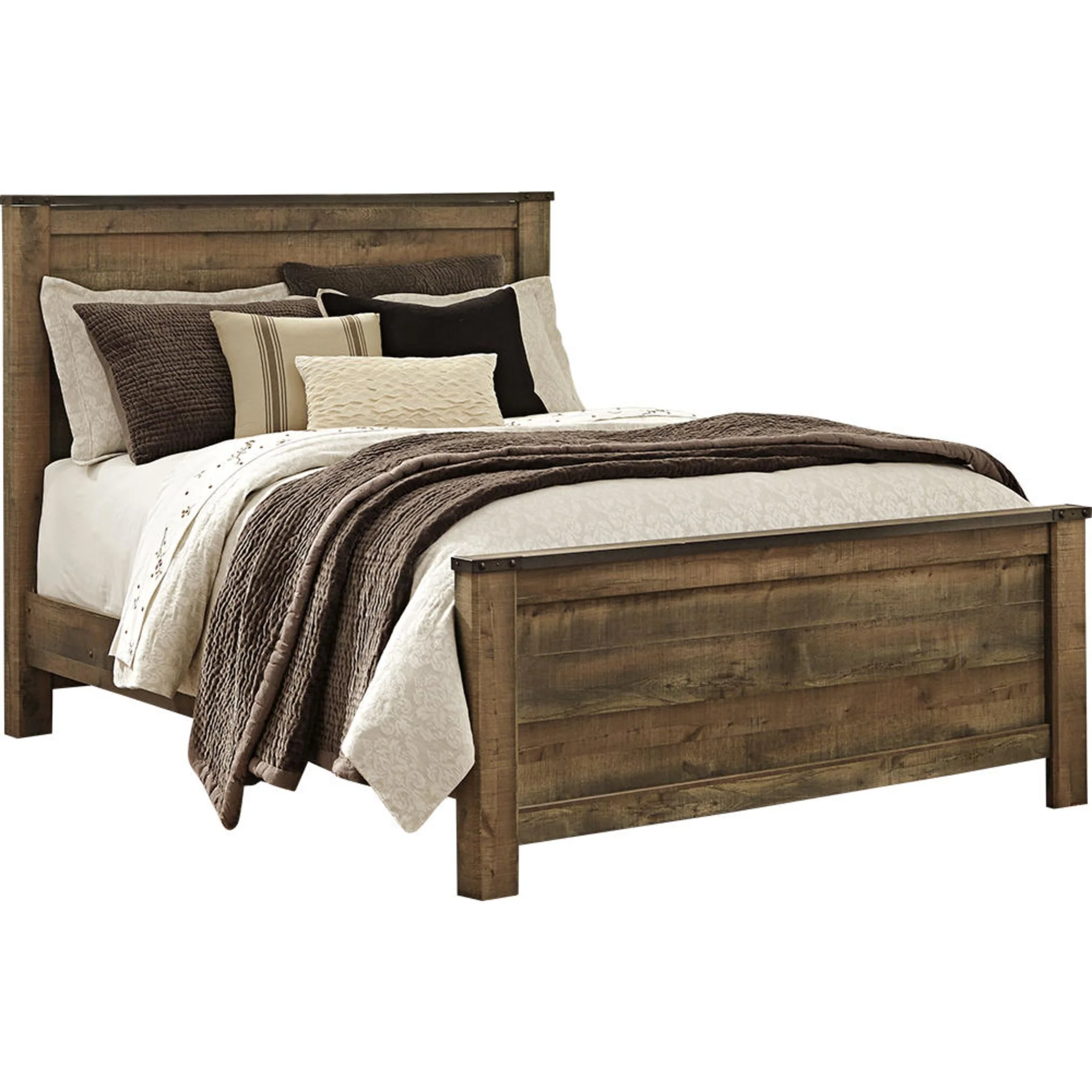 Trinell Panel Bed - Brown - Image 17
