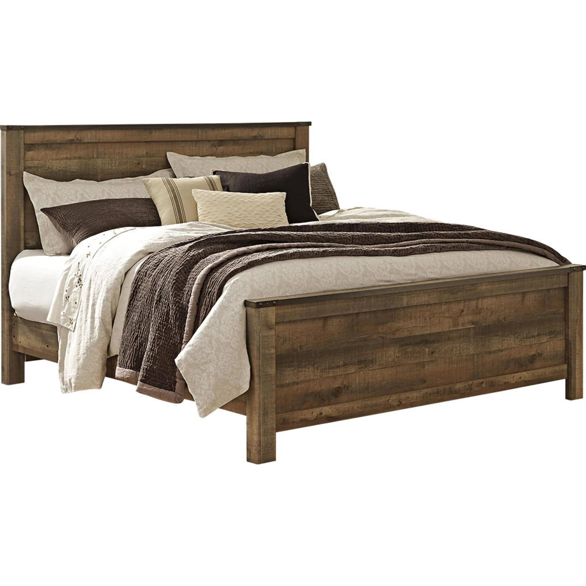 Trinell Panel Bed - Brown - Image 31