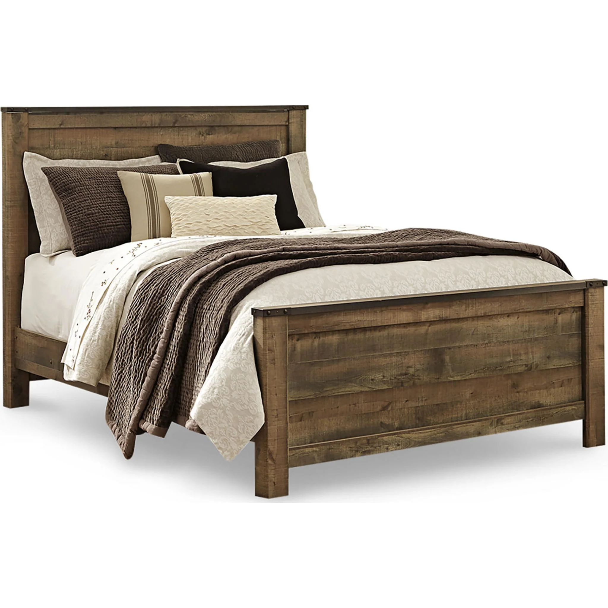 Trinell Panel Bed - Brown - Image 43