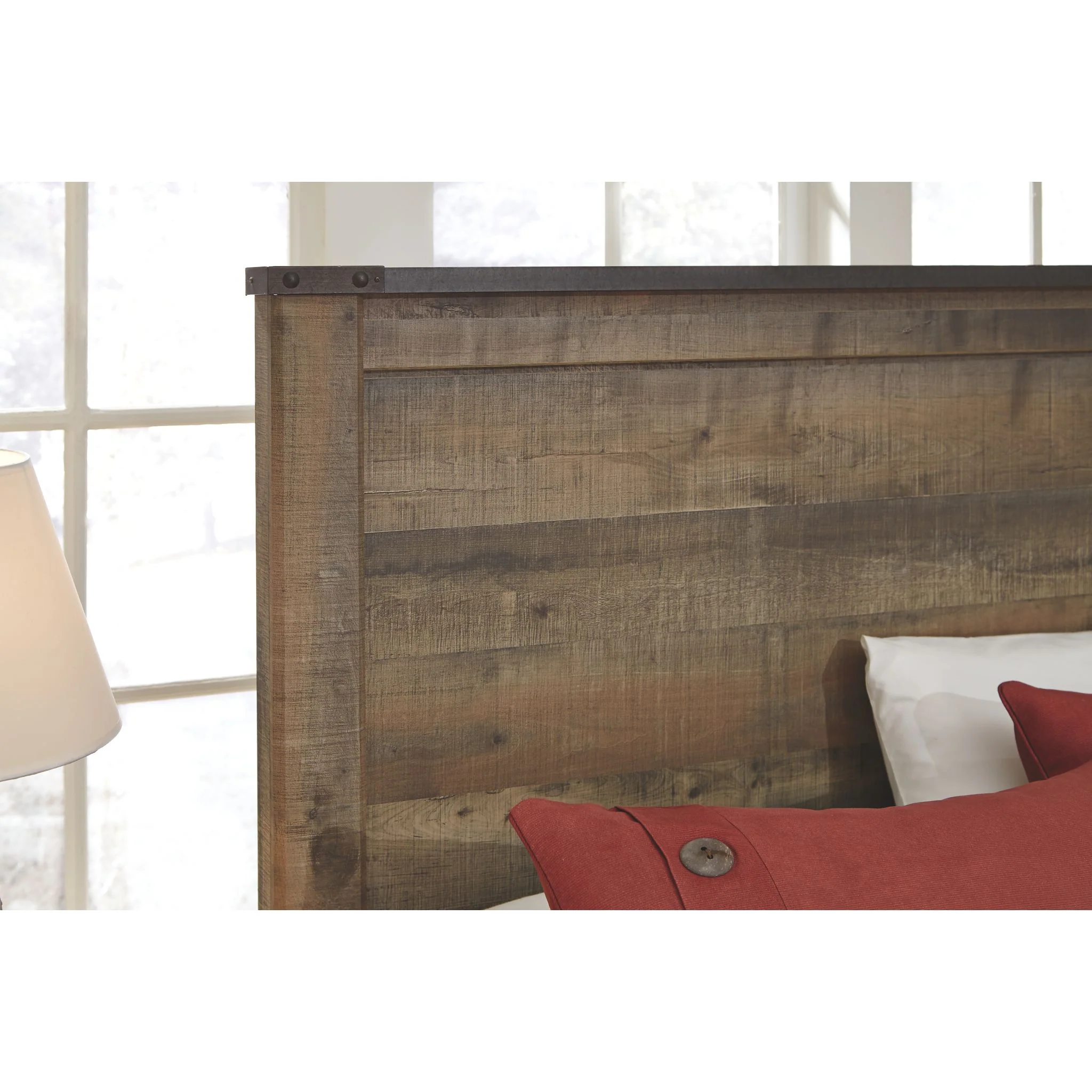 Trinell Panel Bed - Brown - Image 5