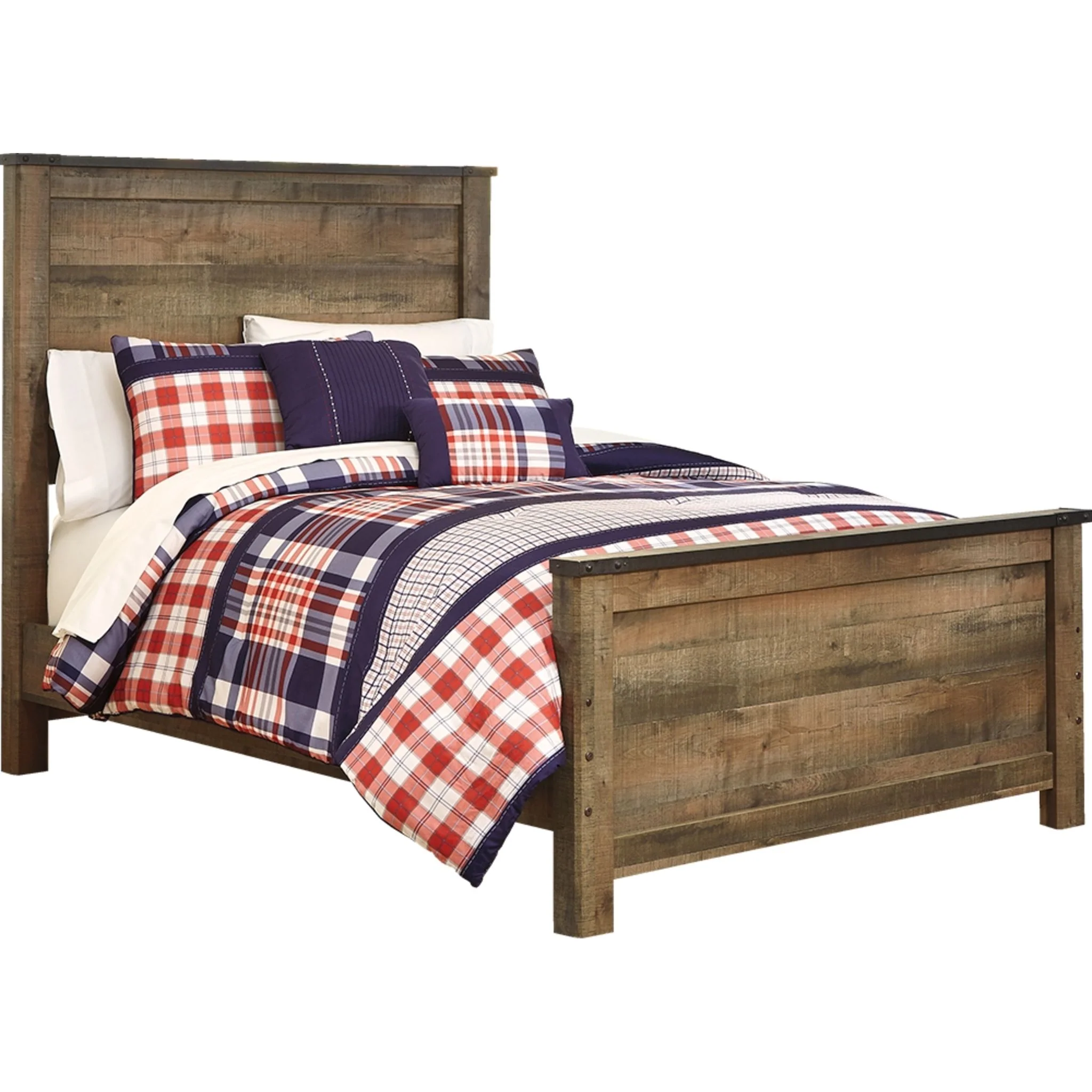 Trinell Panel Bed - Brown - Image 13