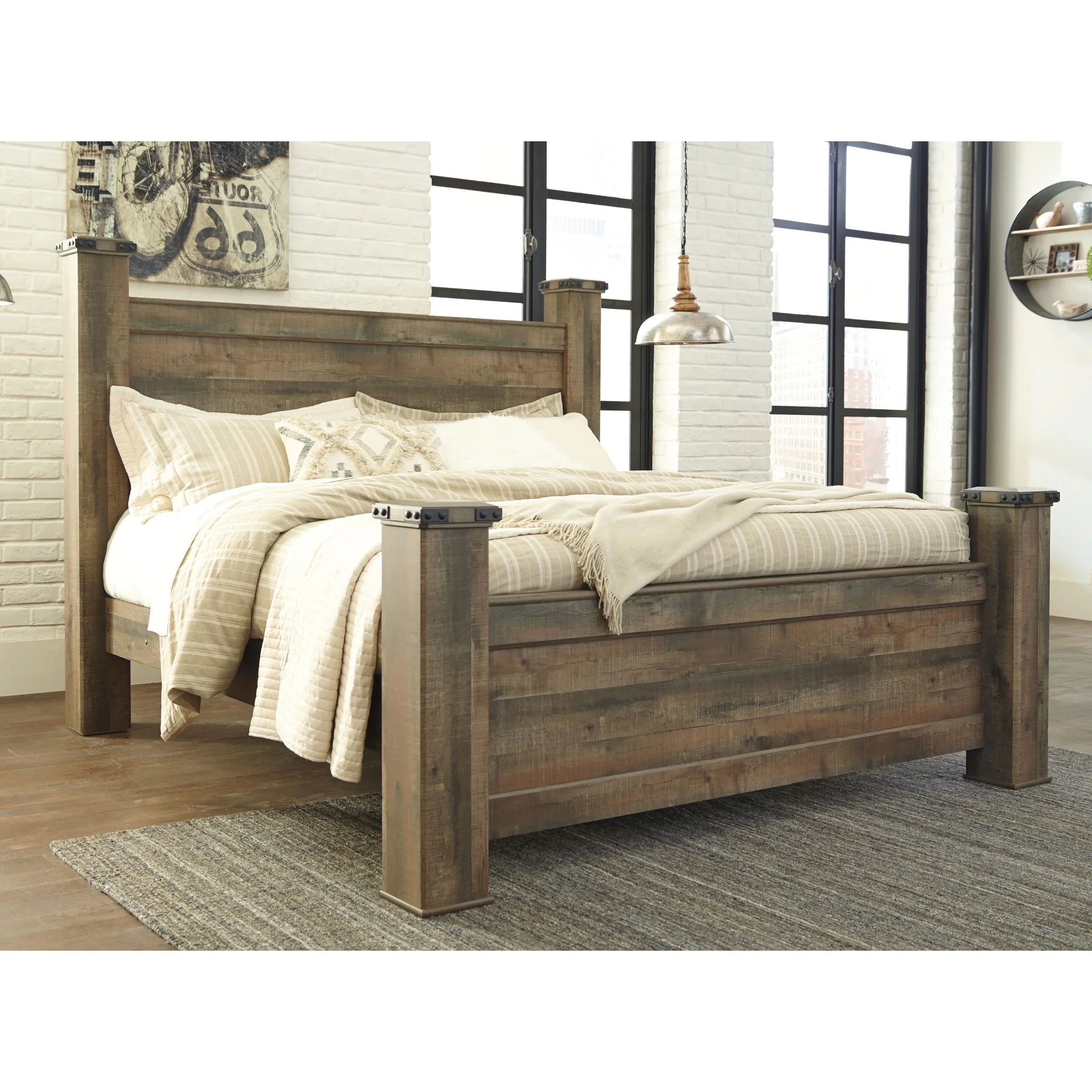 Trinell Poster Bed - Brown - Image 16