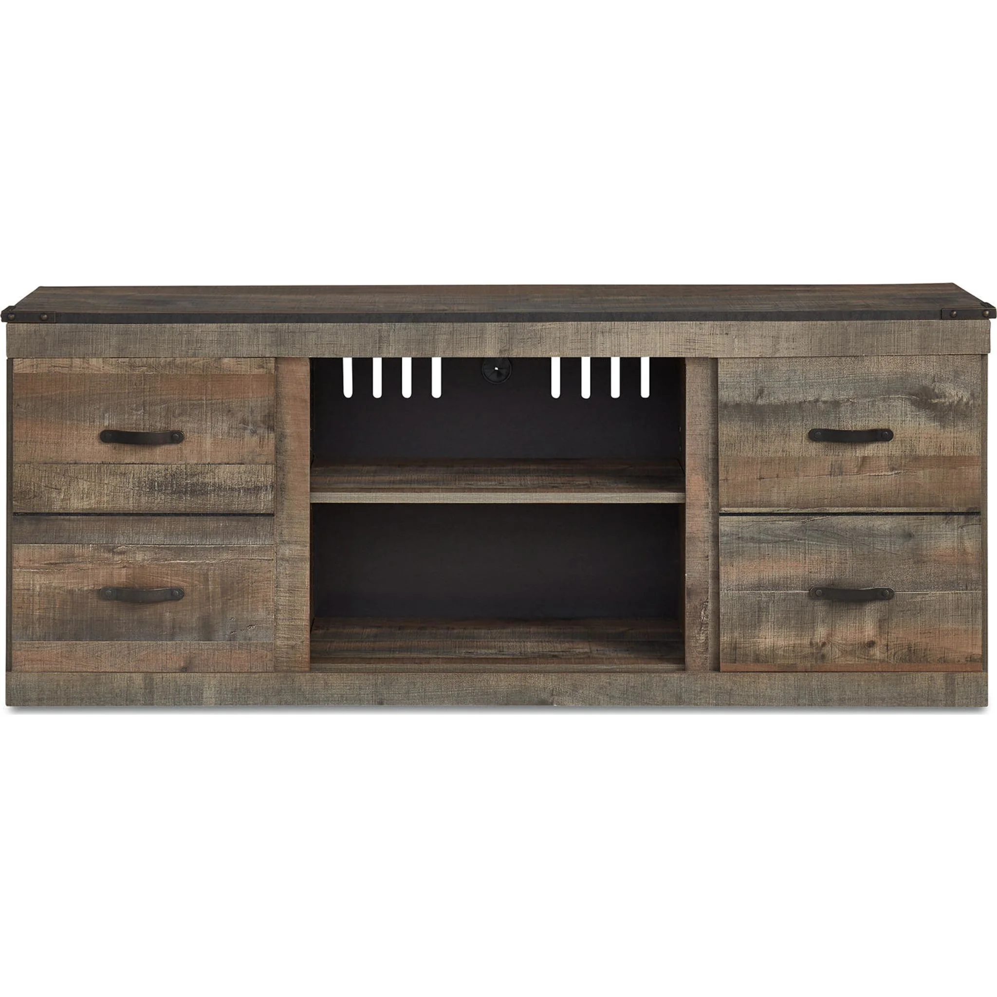 Trinell TV Stand - Brown - Image 3