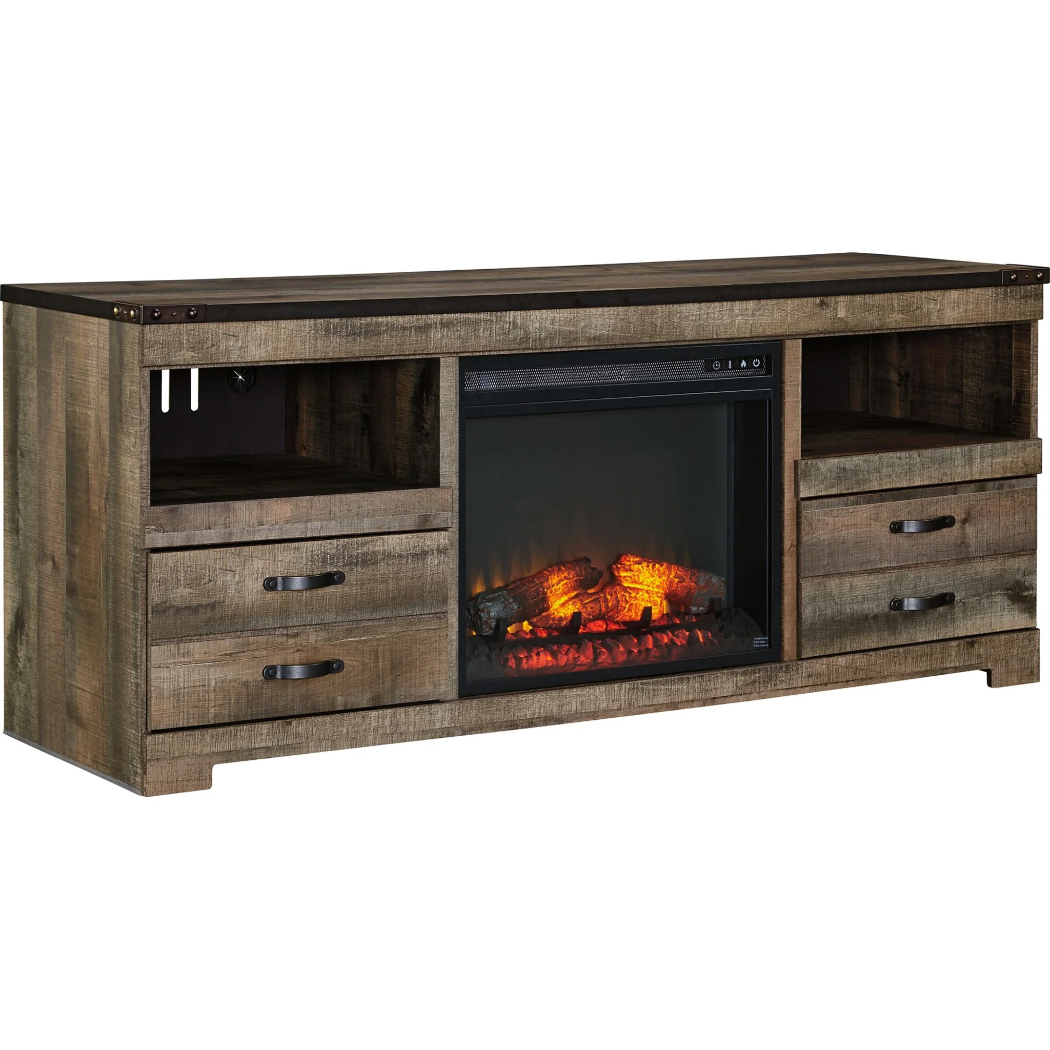 Trinell TV Stand - Brown - Image 6