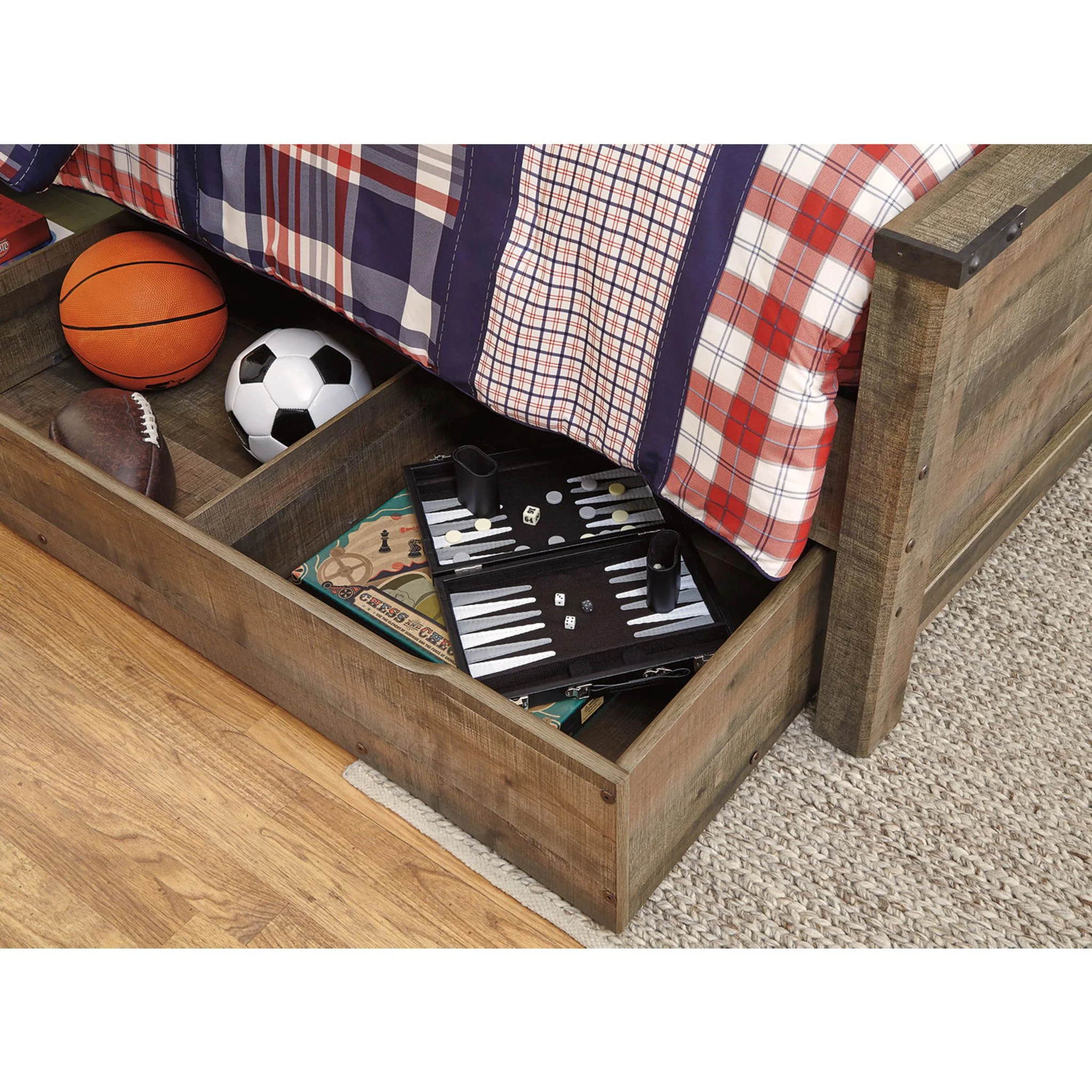 Trinell Twin Bed - Brown - Image 15
