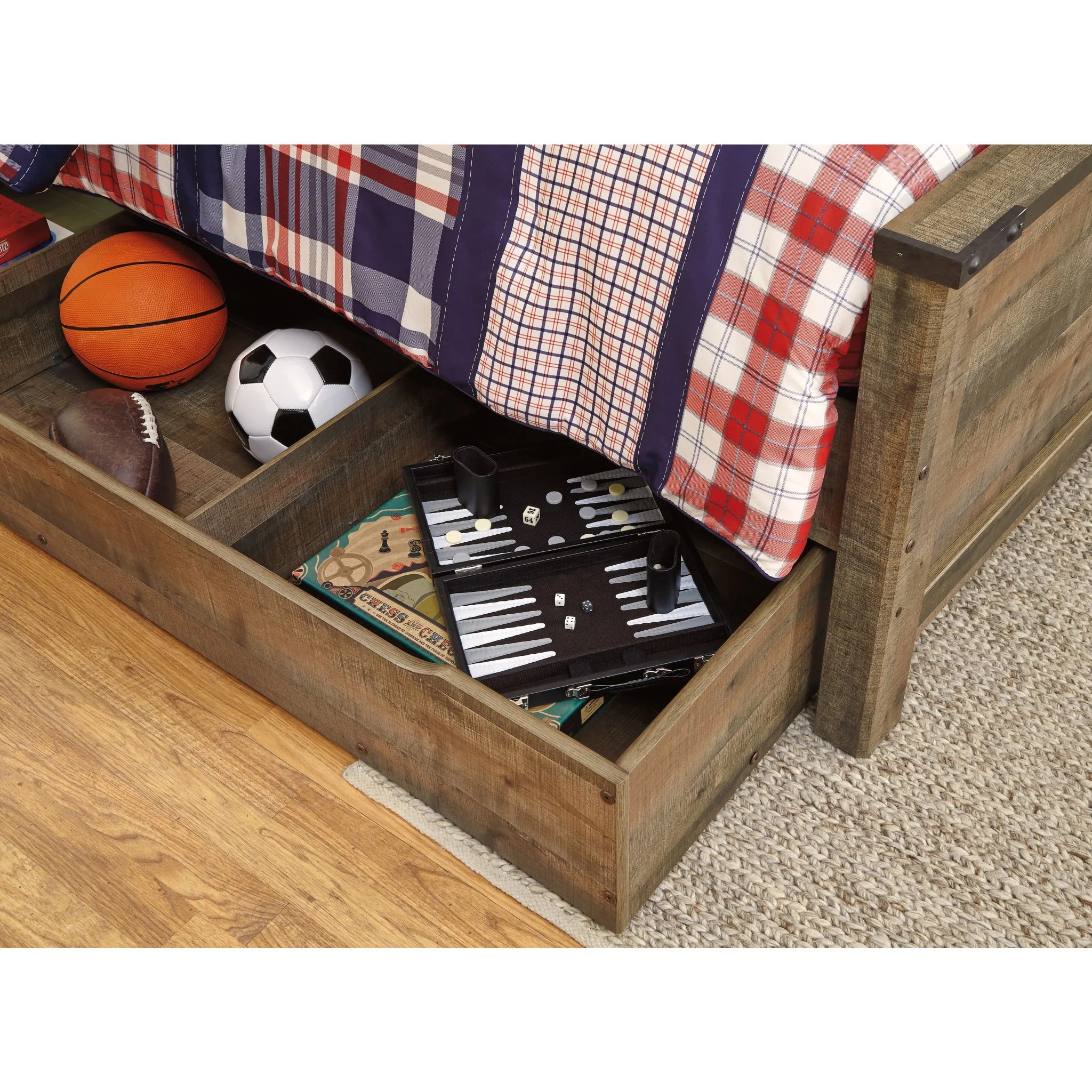 Trinell Twin Bed - Brown - Image 5