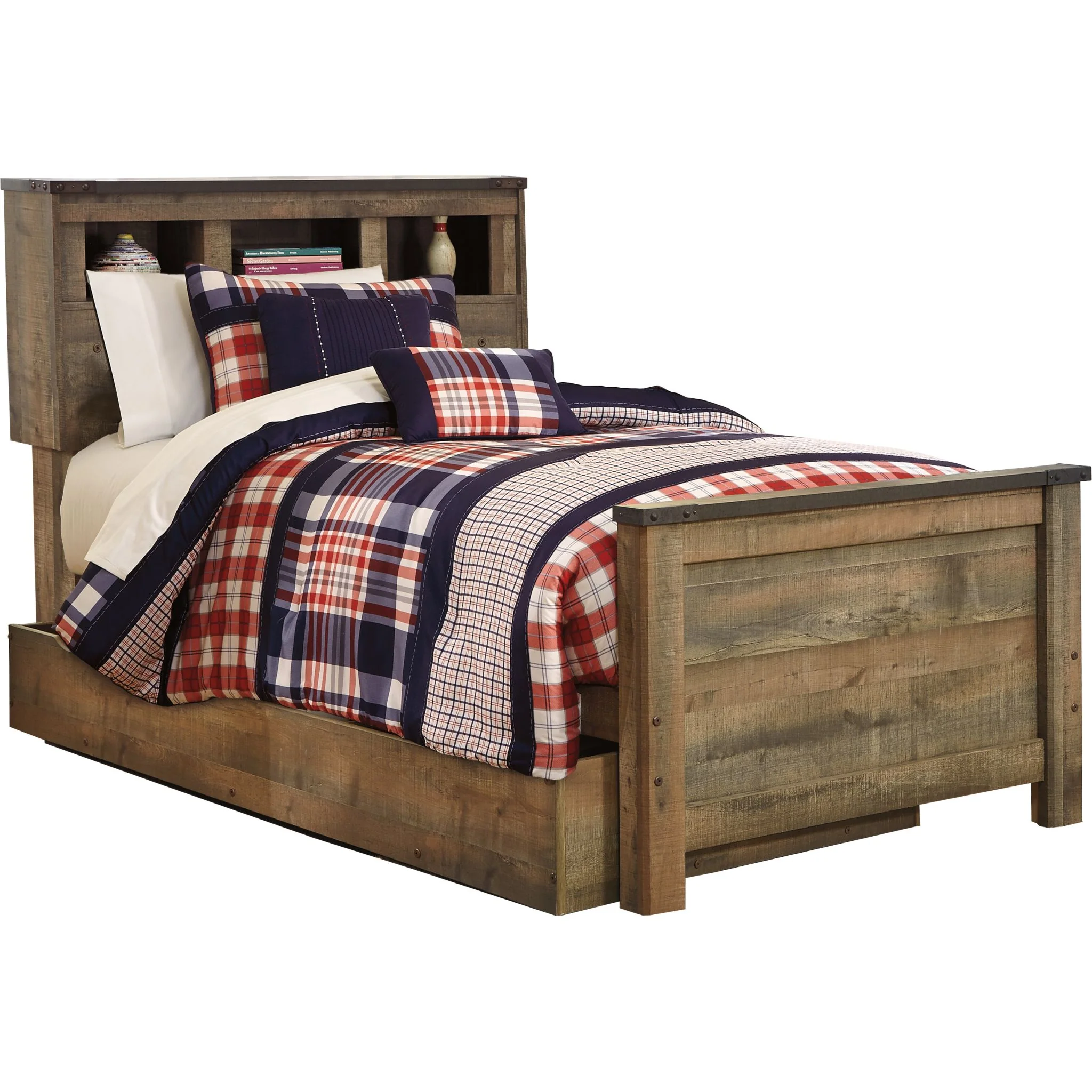 Trinell Twin Bed - Brown - Image 3