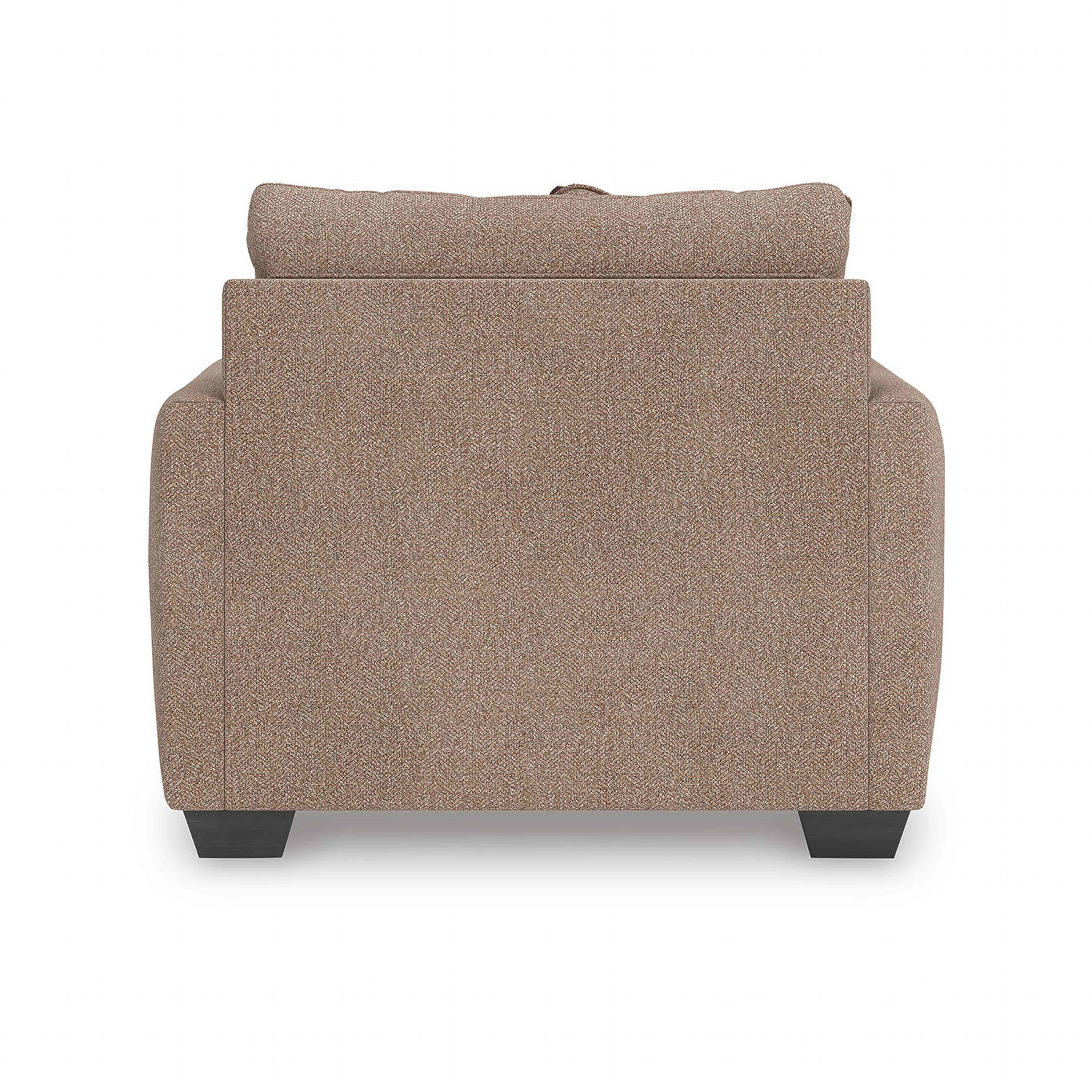 Triston-Peaks Oversized Chair - Suede - Image 4