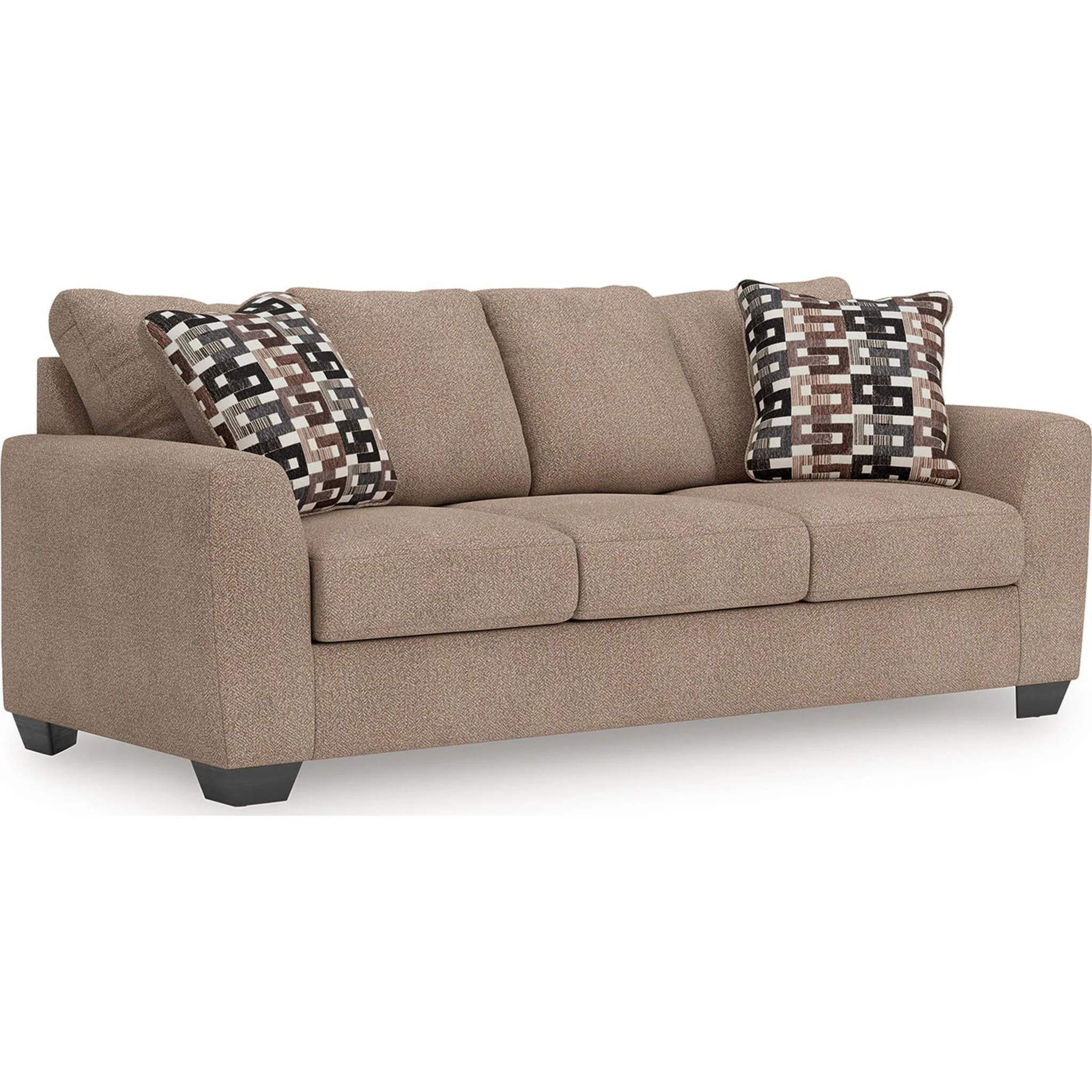 Triston-Peaks Queen Sofa Bed - Suede - Image 3