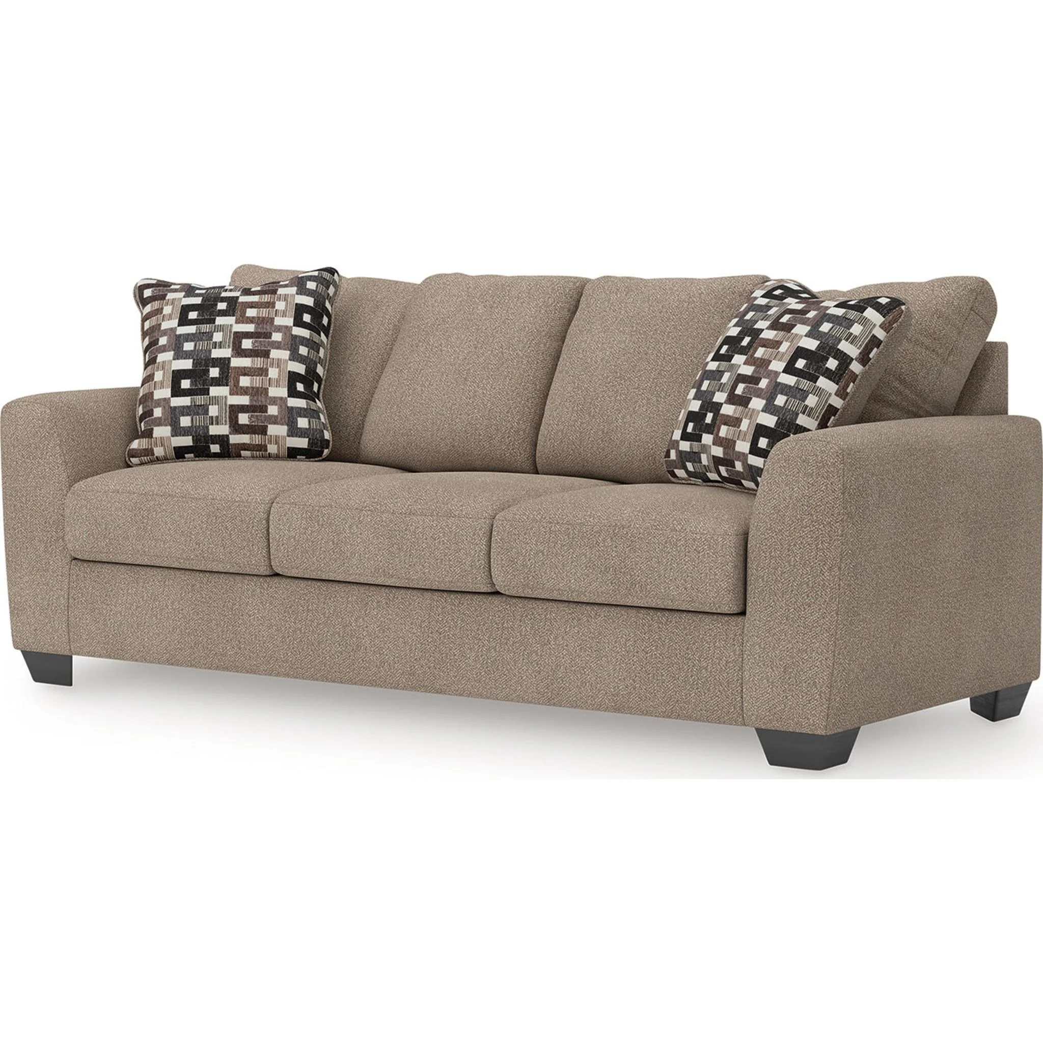 Triston-Peaks Queen Sofa Bed - Suede - Image 5