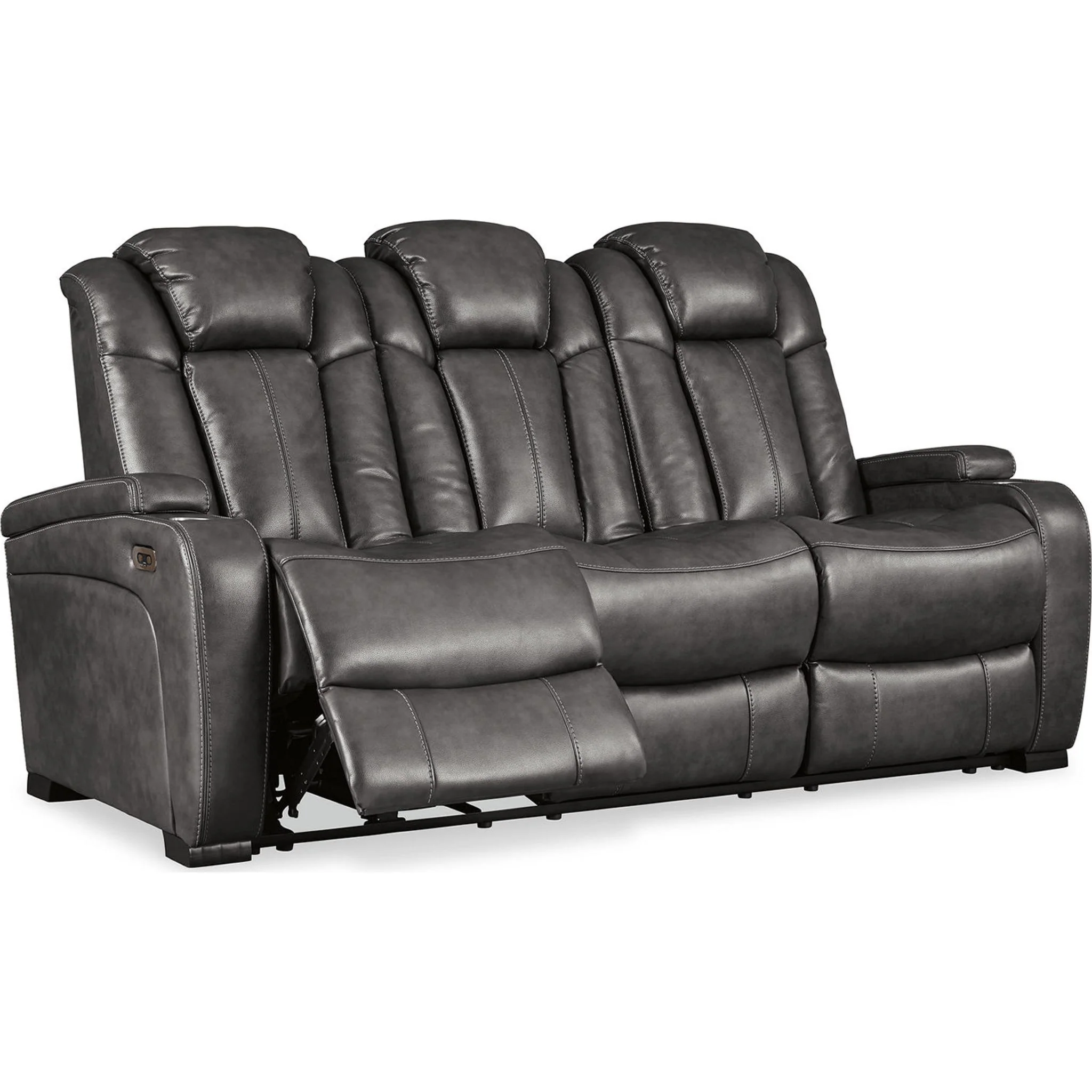 Turbulance Power Reclining Sofa - Quarry - Image 12