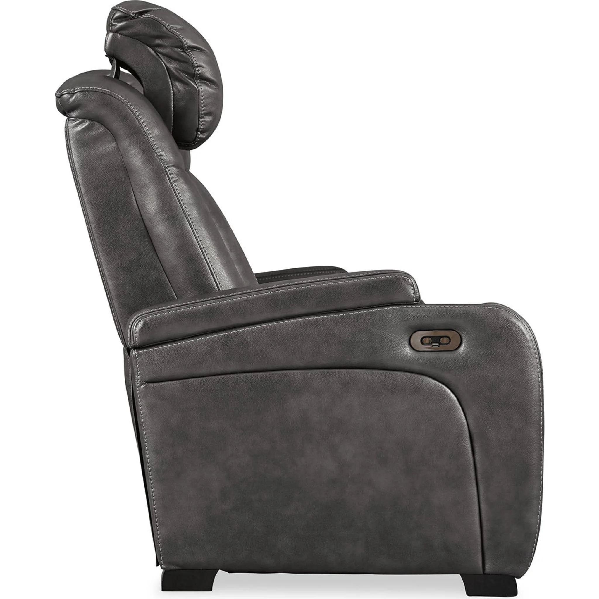 Turbulance Power Reclining Sofa - Quarry - Image 14