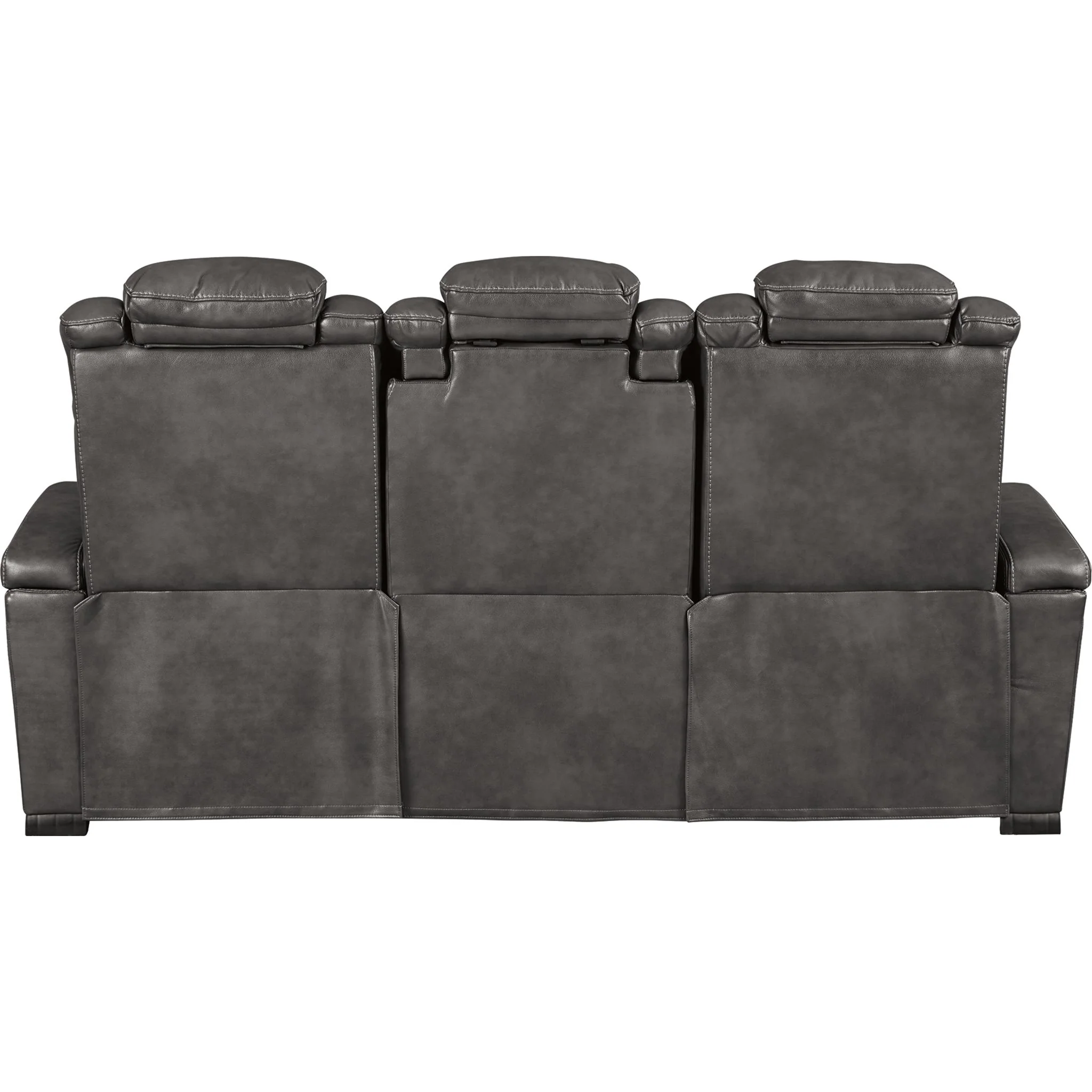 Turbulance Power Reclining Sofa - Quarry - Image 6
