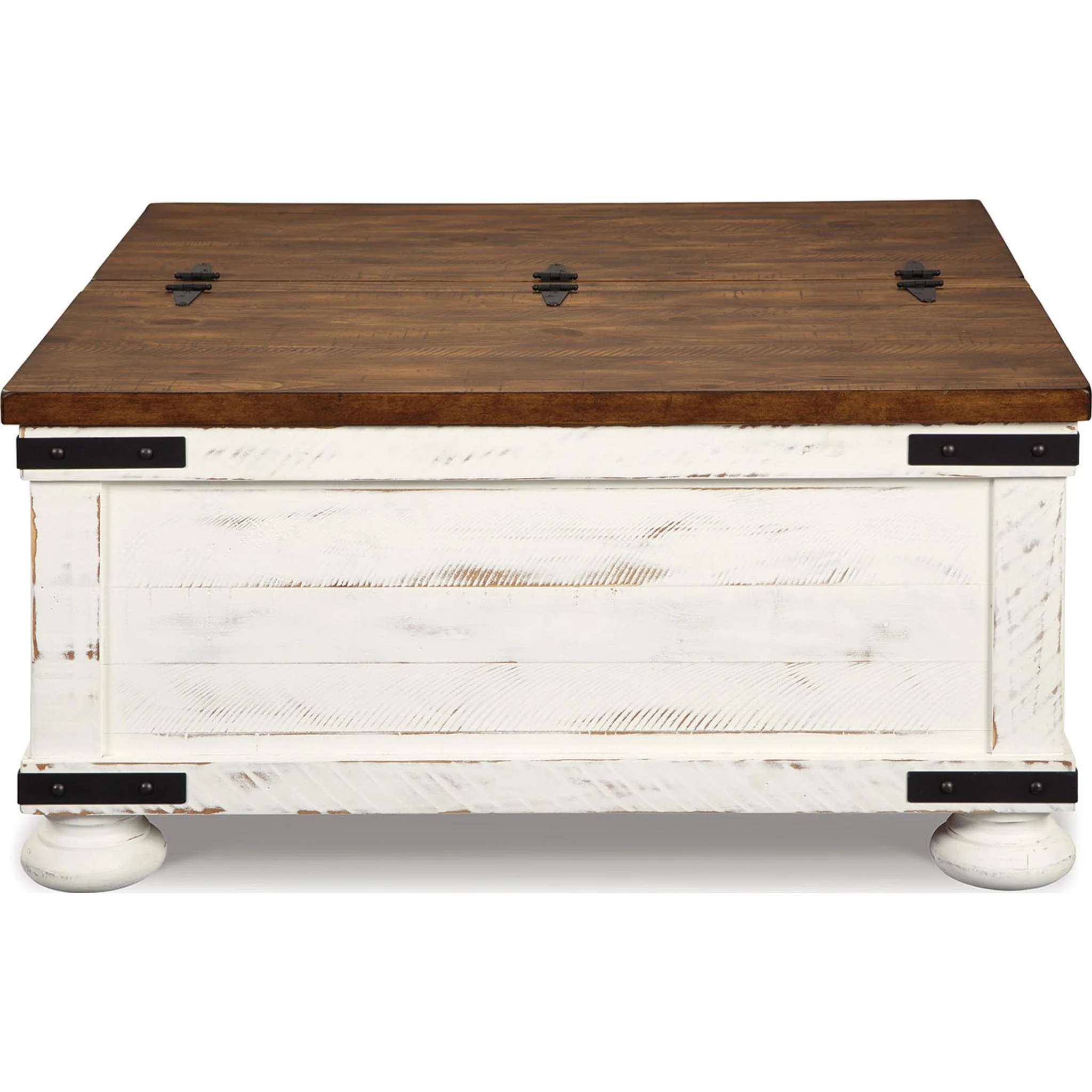 Turnbridge Wells Coffee Table - White/Brown - Image 13