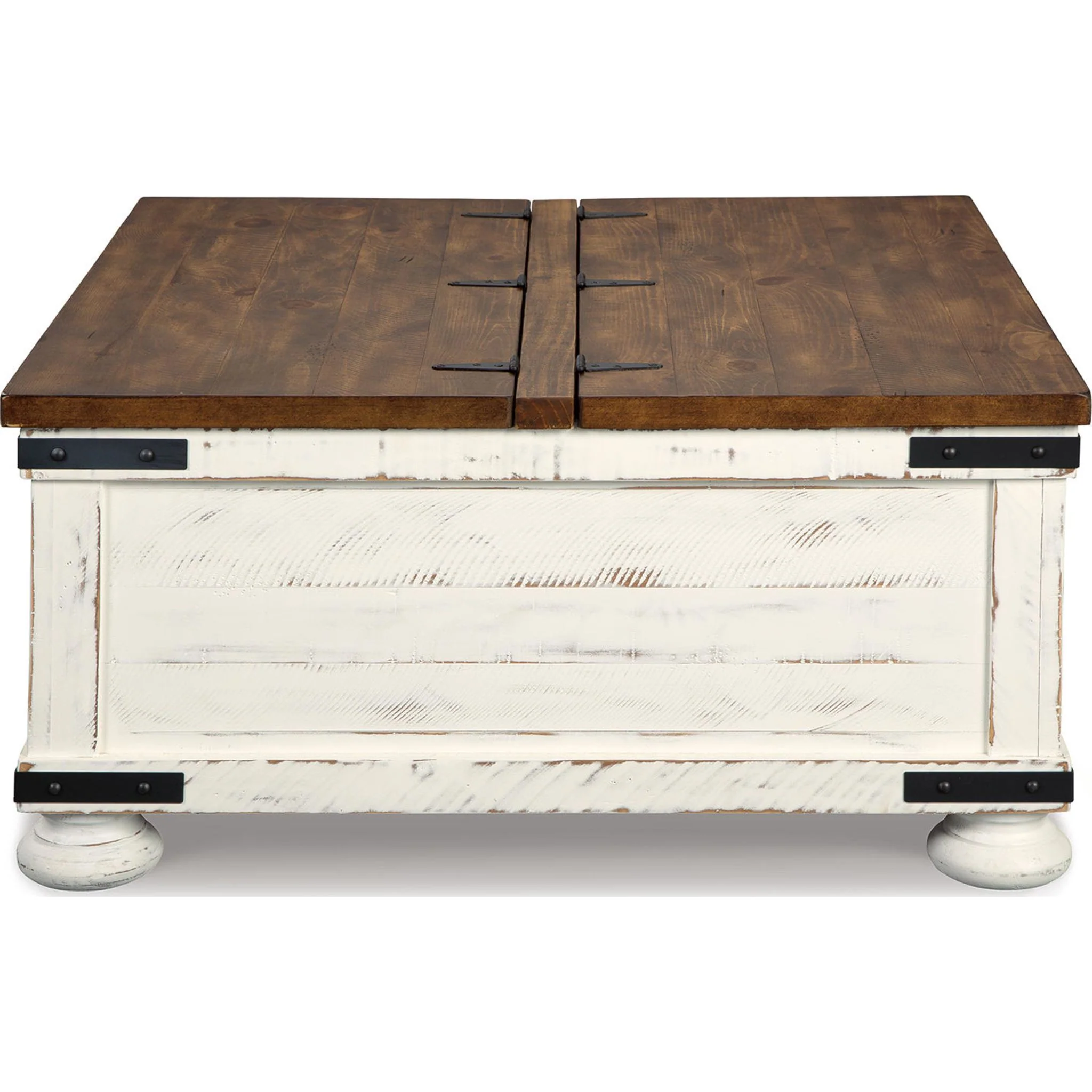Turnbridge Wells Coffee Table - White/Brown - Image 16