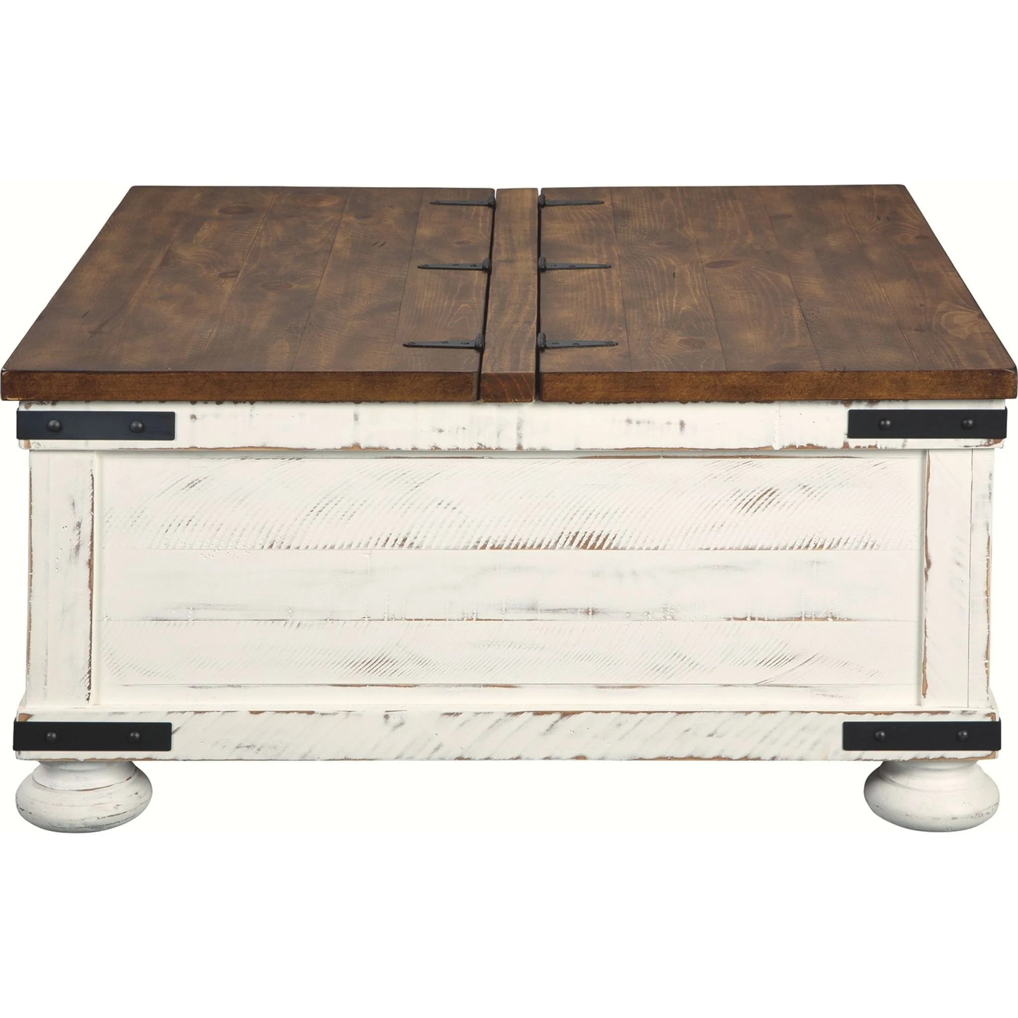 Turnbridge Wells Coffee Table - White/Brown - Image 5