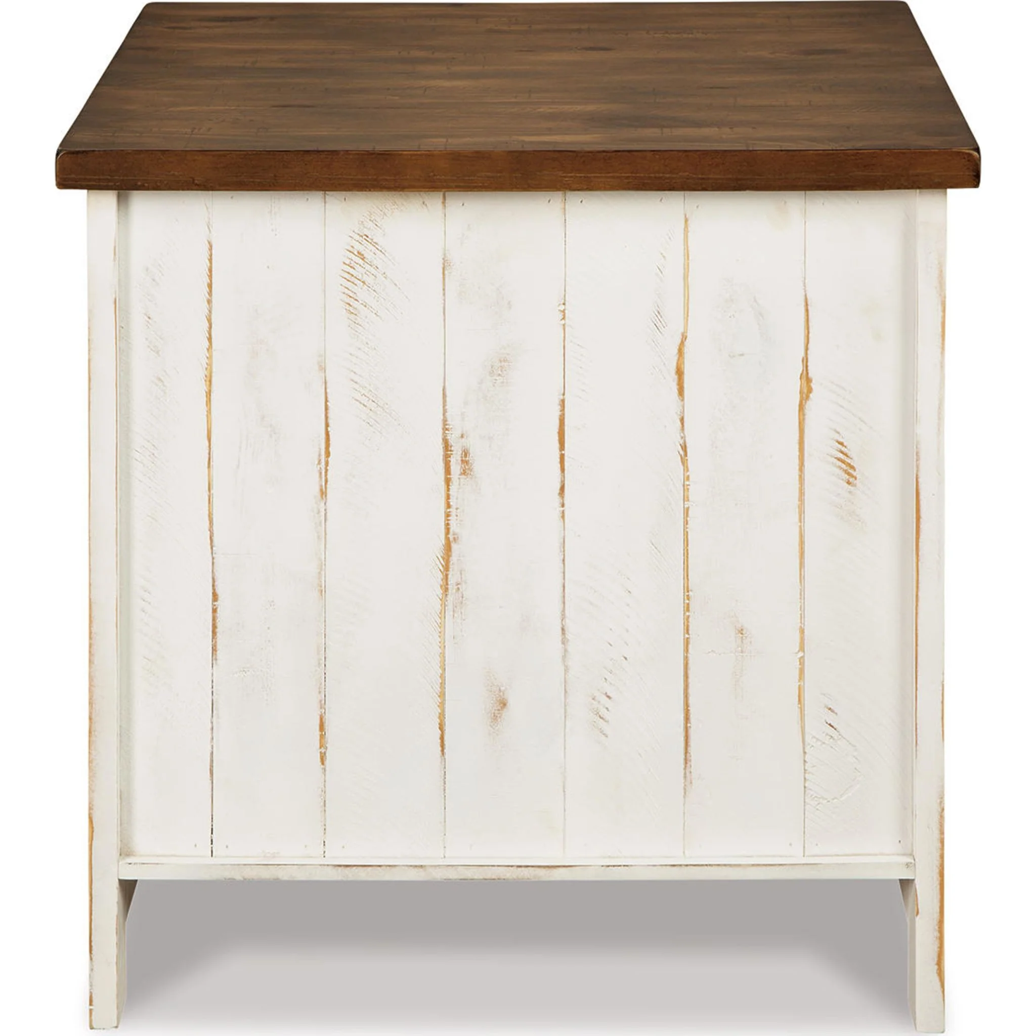Turnbridge Wells End Table - White/Brown - Image 11