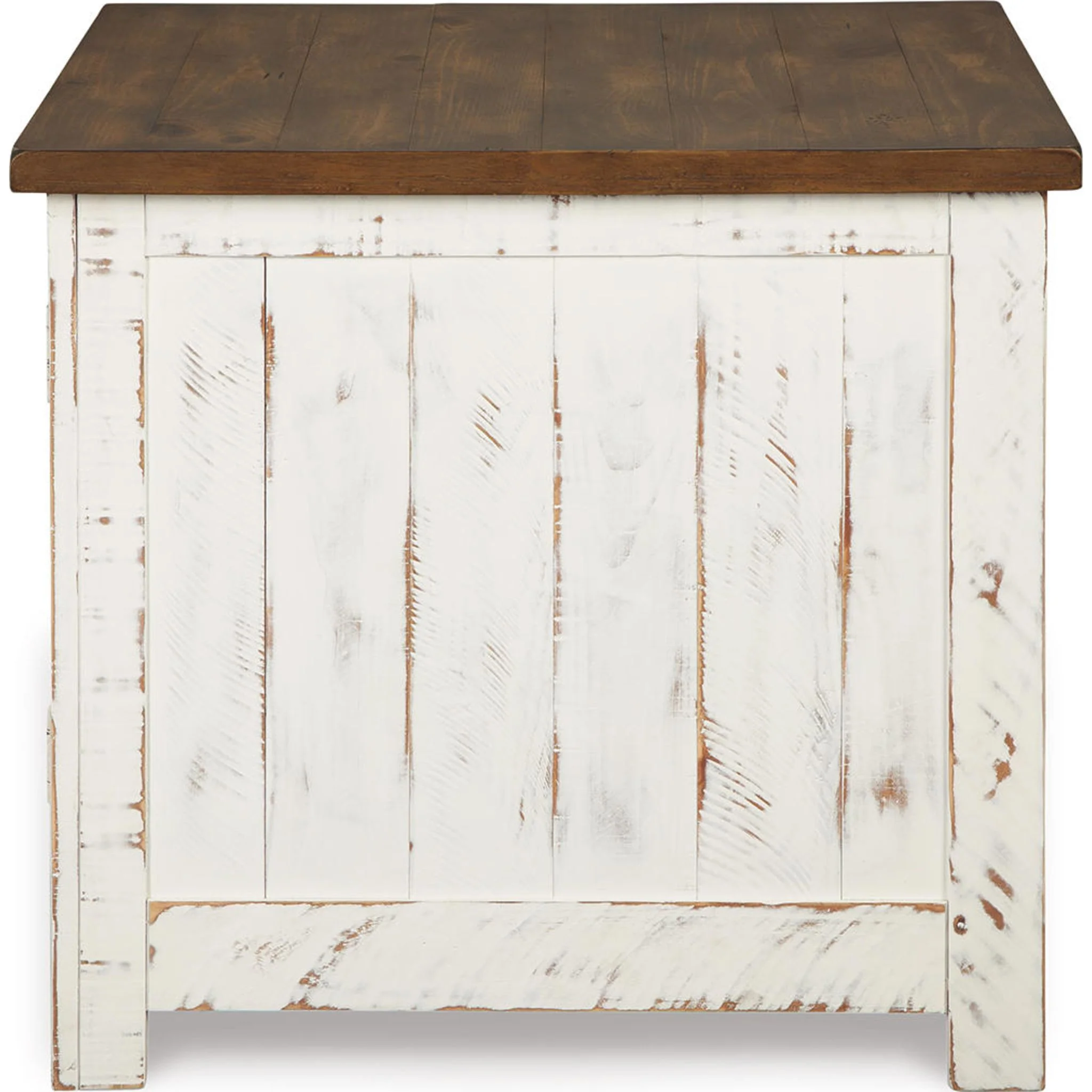 Turnbridge Wells End Table - White/Brown - Image 21