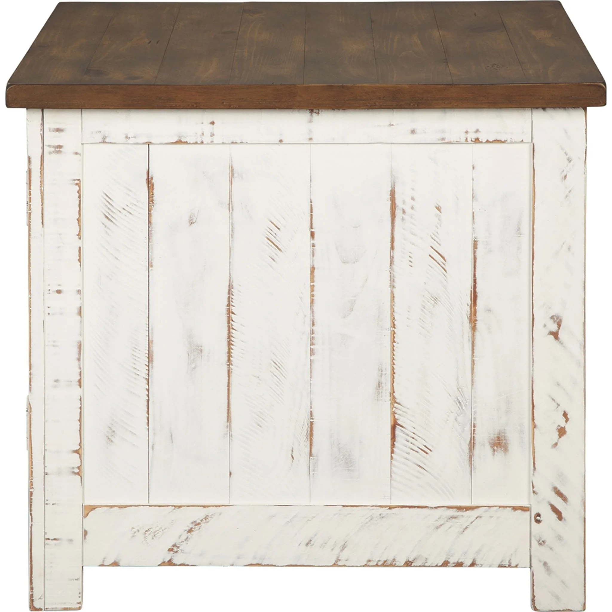 Turnbridge Wells End Table - White/Brown - Image 7