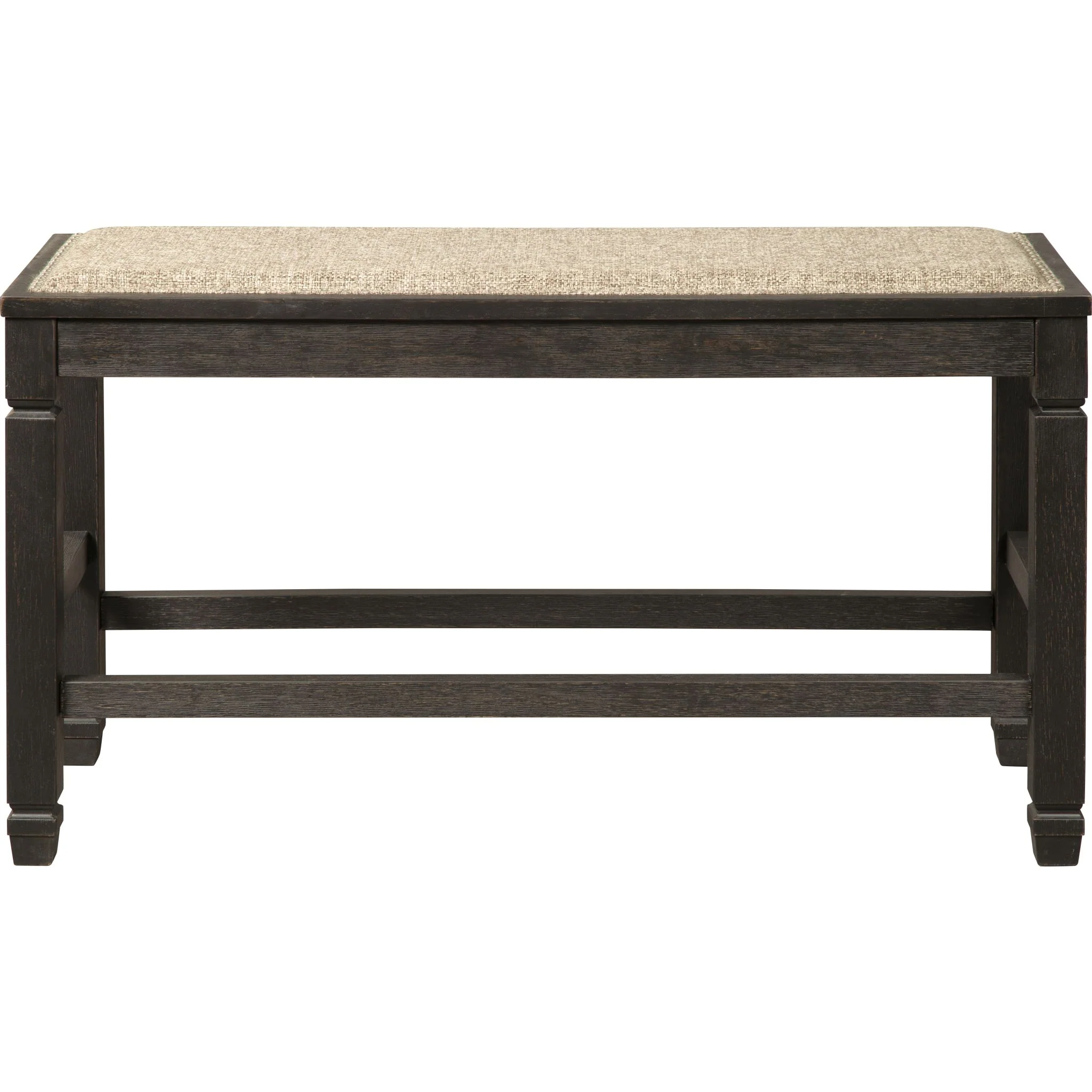 Tyler Creek Counter Height Bench - Antique Black - (D736-09) - Image 2