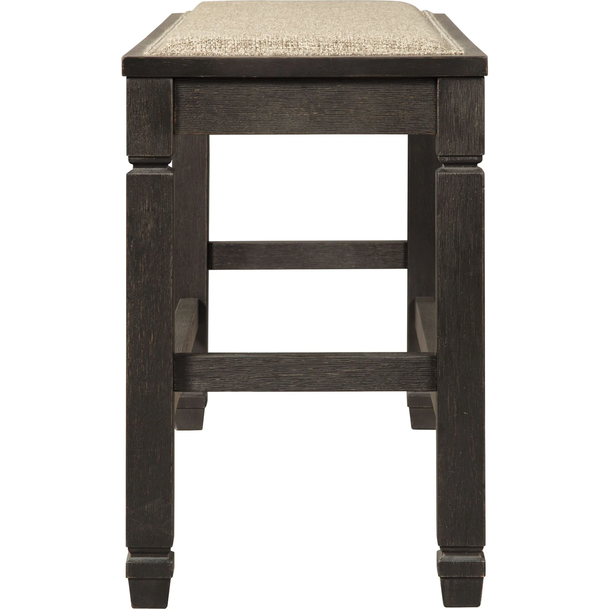 Tyler Creek Counter Height Bench - Antique Black - (D736-09) - Image 9