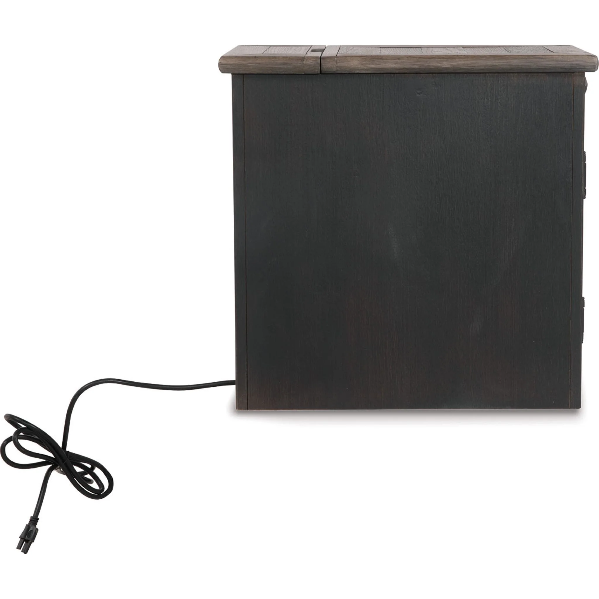 Tyler Creek Chair Side End Table - Grayish Brown/Black - Image 34